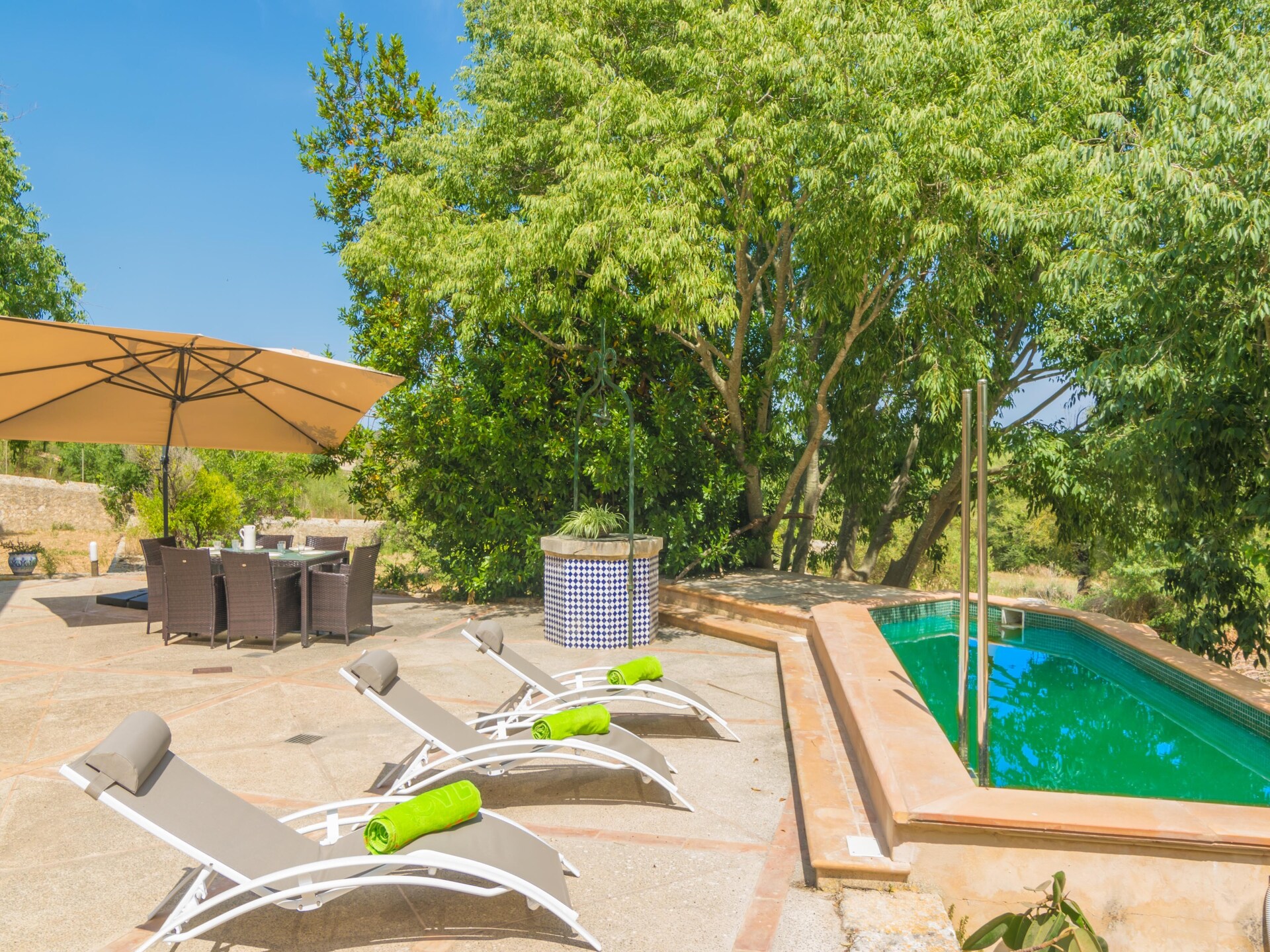 4-persoons villa Son Paparra in Inca met privézwembad - foto 9
