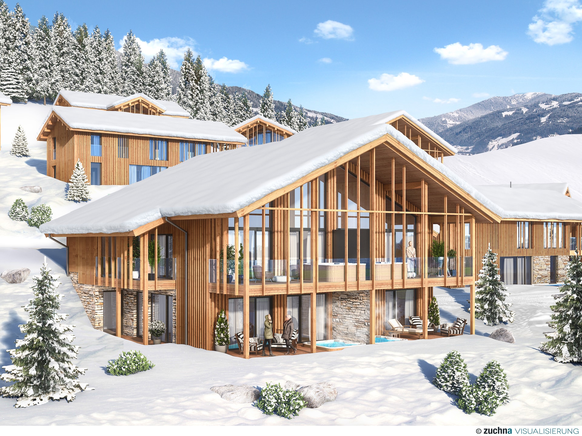 8-persoons luxe chalet aan de piste in Ennsling - foto 29