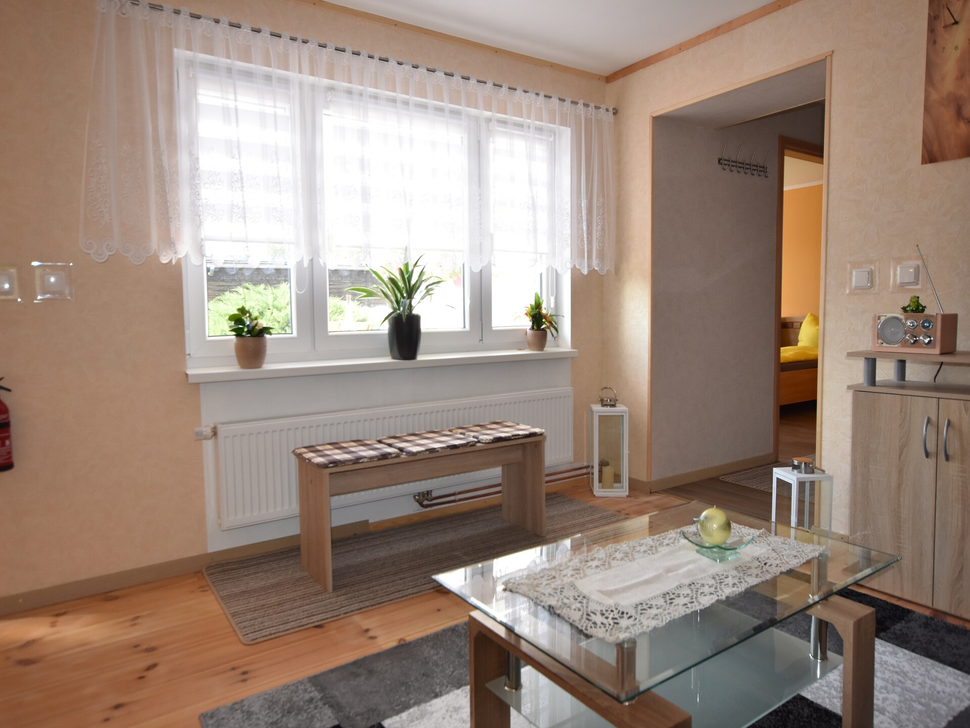 Op 300 m van het strand: bungalow Haus Sonnenbucht in Boiensdorf - foto 12