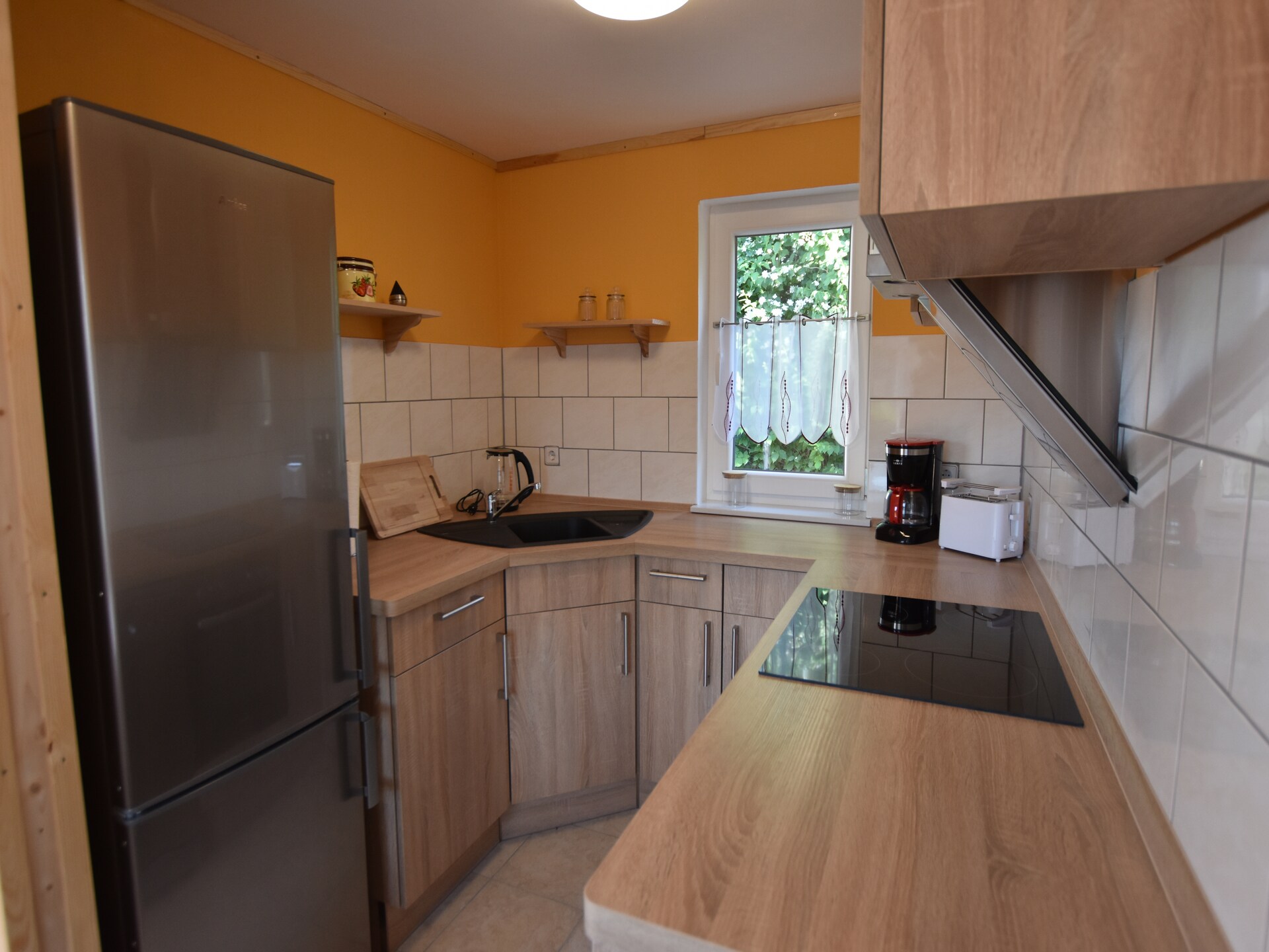 Op 300 m van het strand: bungalow Haus Sonnenbucht in Boiensdorf - foto 14
