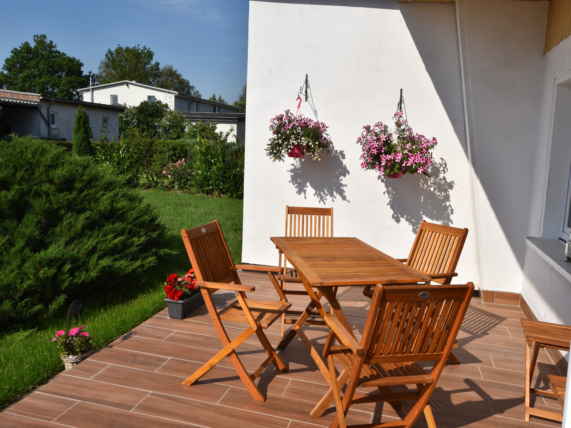 Op 300 m van het strand: bungalow Haus Sonnenbucht in Boiensdorf - foto 24