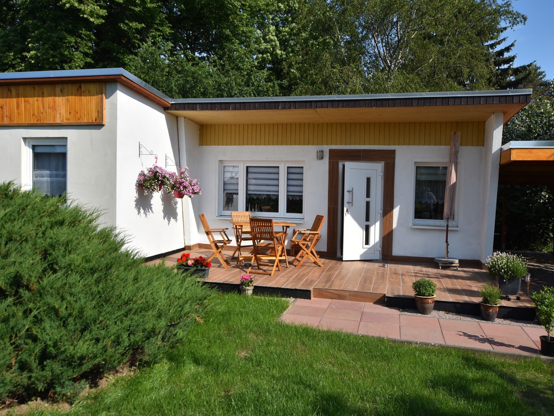 Op 300 m van het strand: bungalow Haus Sonnenbucht in Boiensdorf - foto 25