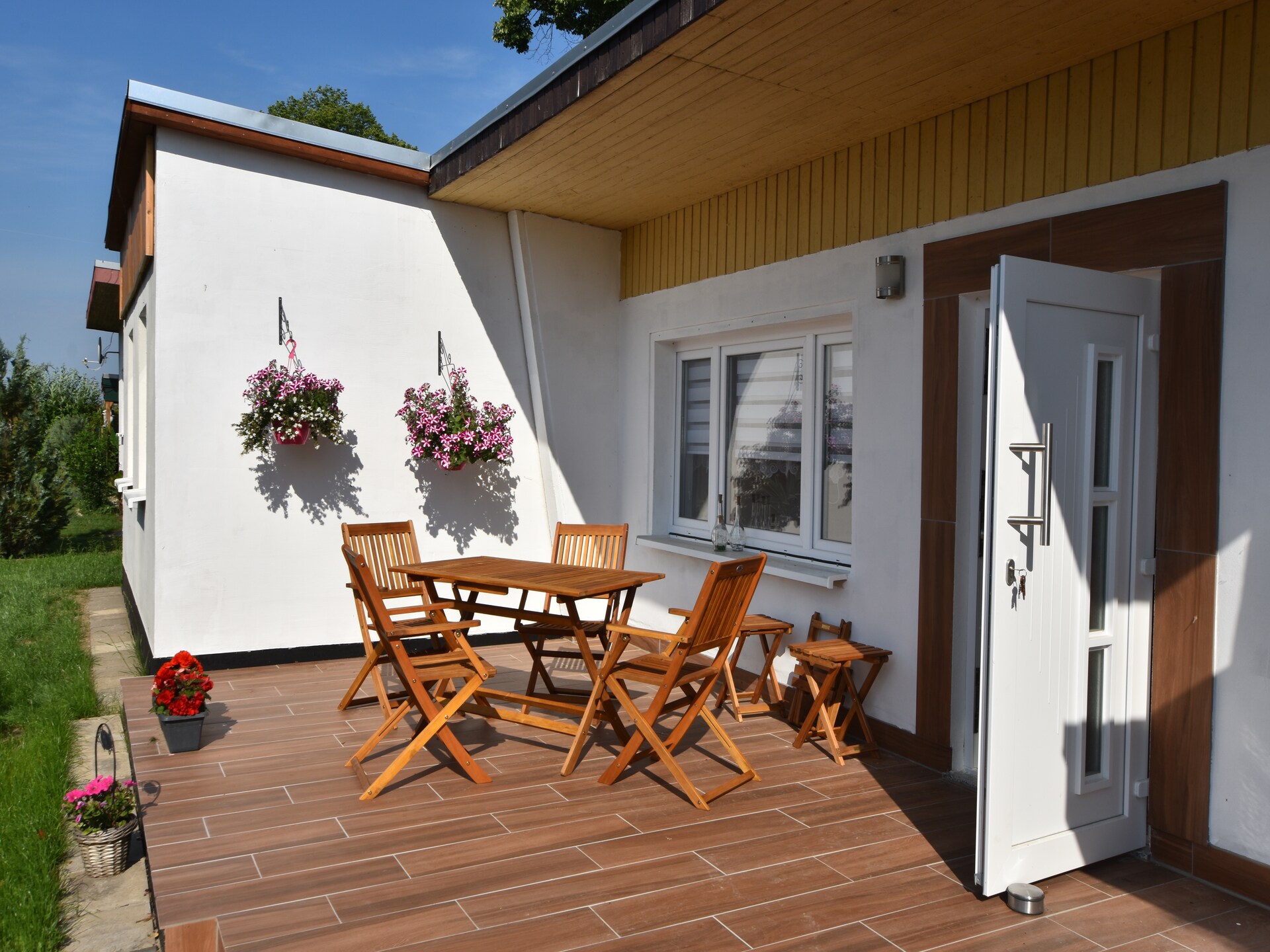 Op 300 m van het strand: bungalow Haus Sonnenbucht in Boiensdorf - foto 22