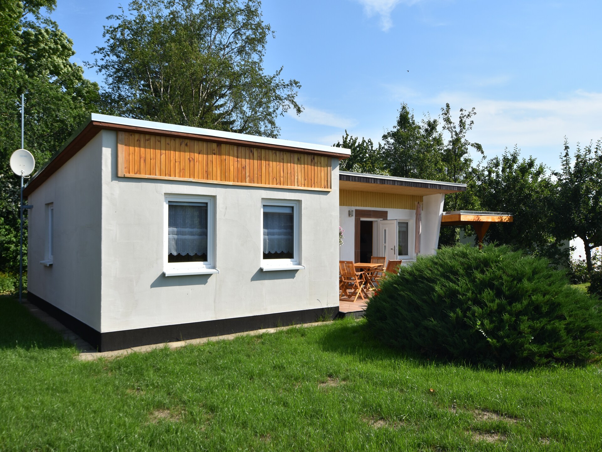 Op 300 m van het strand: bungalow Haus Sonnenbucht in Boiensdorf - foto 7