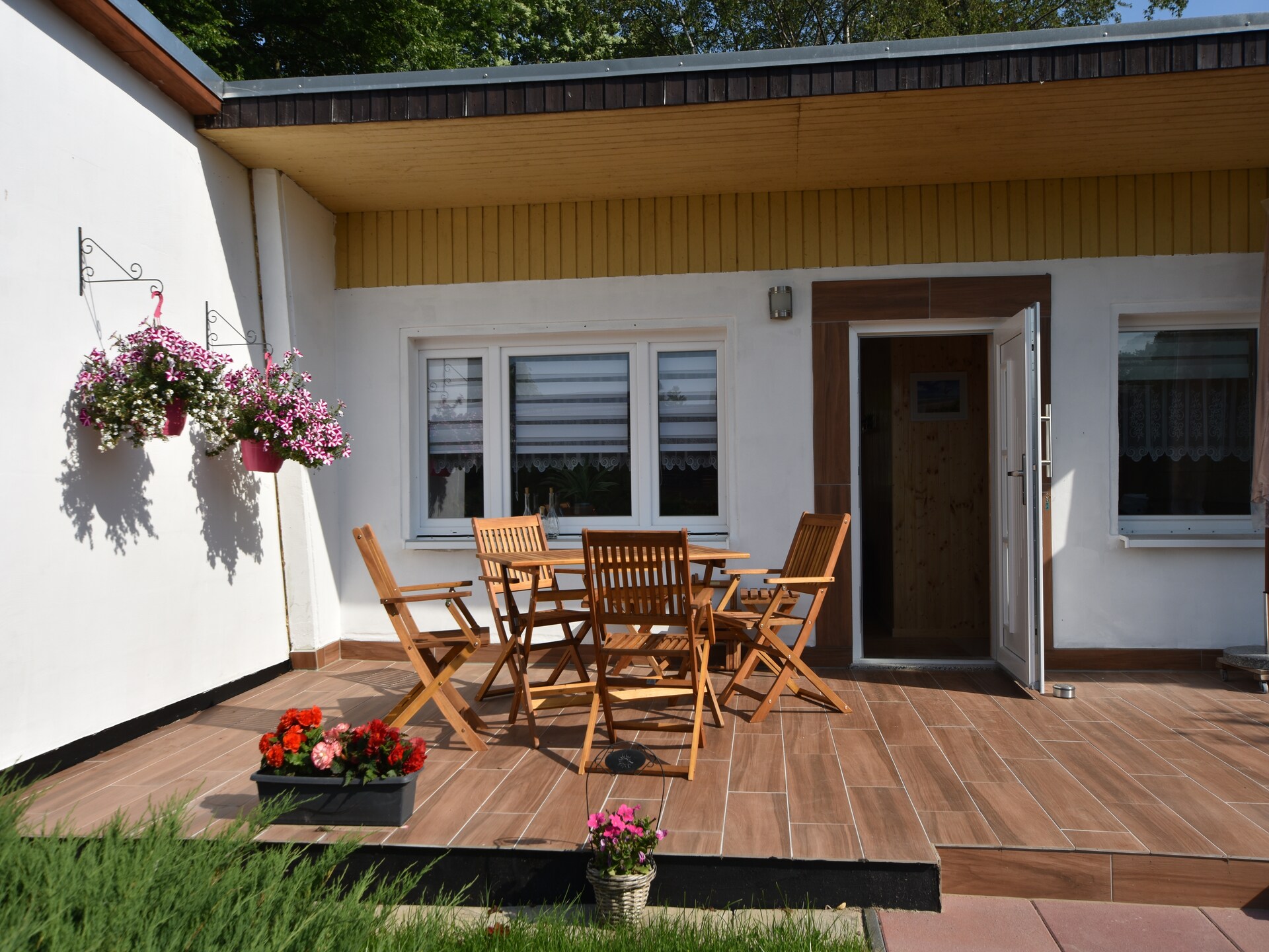 Op 300 m van het strand: bungalow Haus Sonnenbucht in Boiensdorf - foto 23