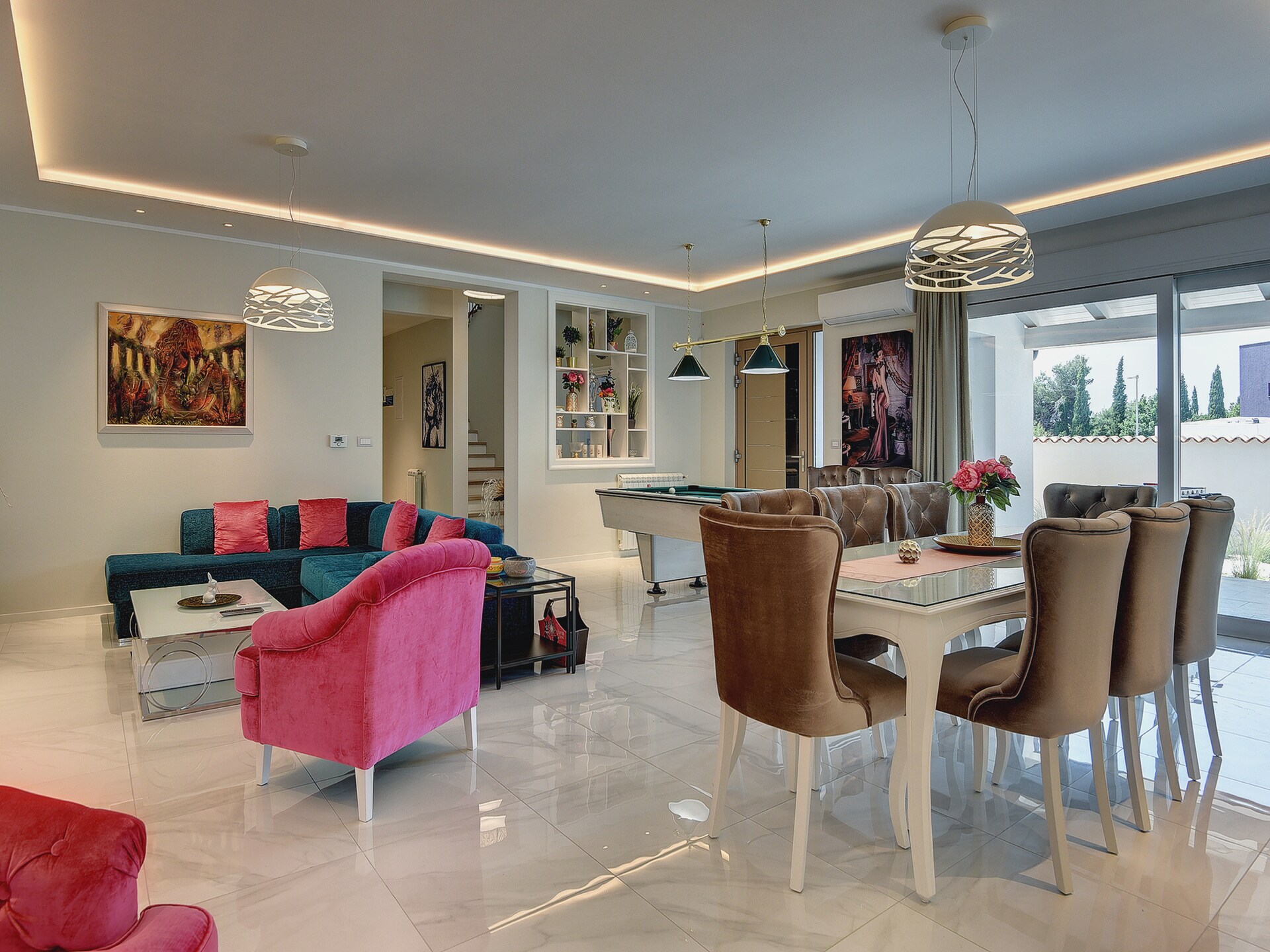 Villa Dream in Premantura: Luxe villa met privézwembad en biljart nabij Kamenjak - foto 14