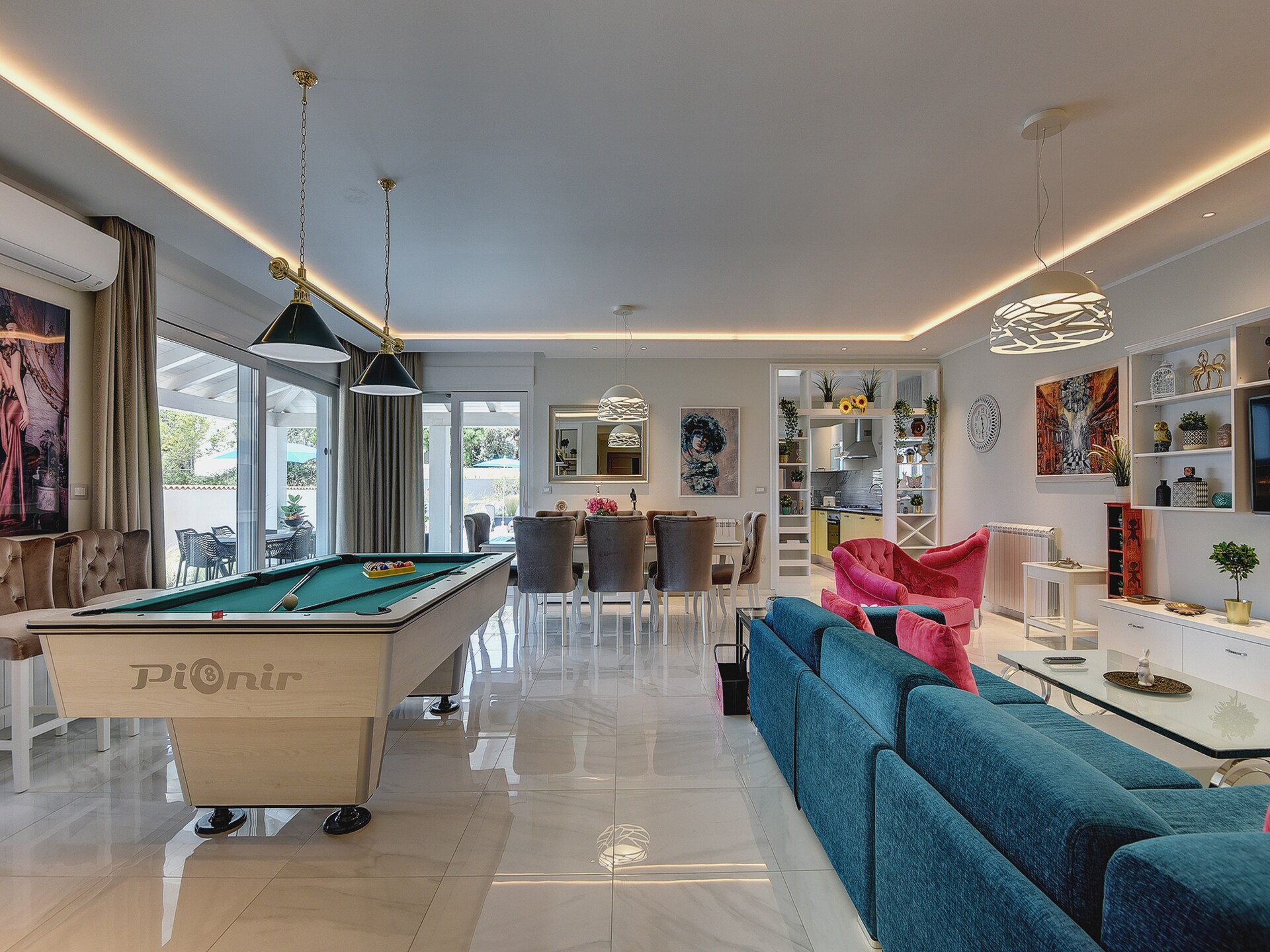 Villa Dream in Premantura: Luxe villa met privézwembad en biljart nabij Kamenjak - foto 11