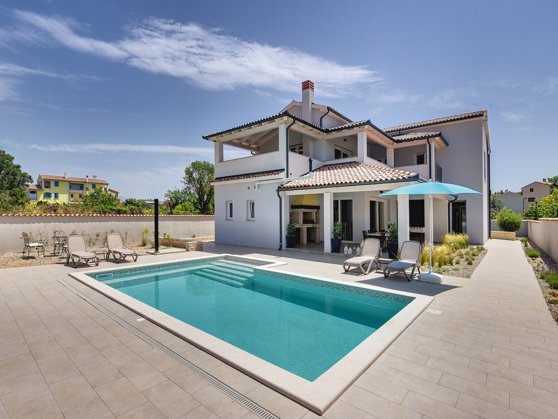 Villa Dream in Premantura: Luxe villa met privézwembad en biljart nabij Kamenjak - foto 2