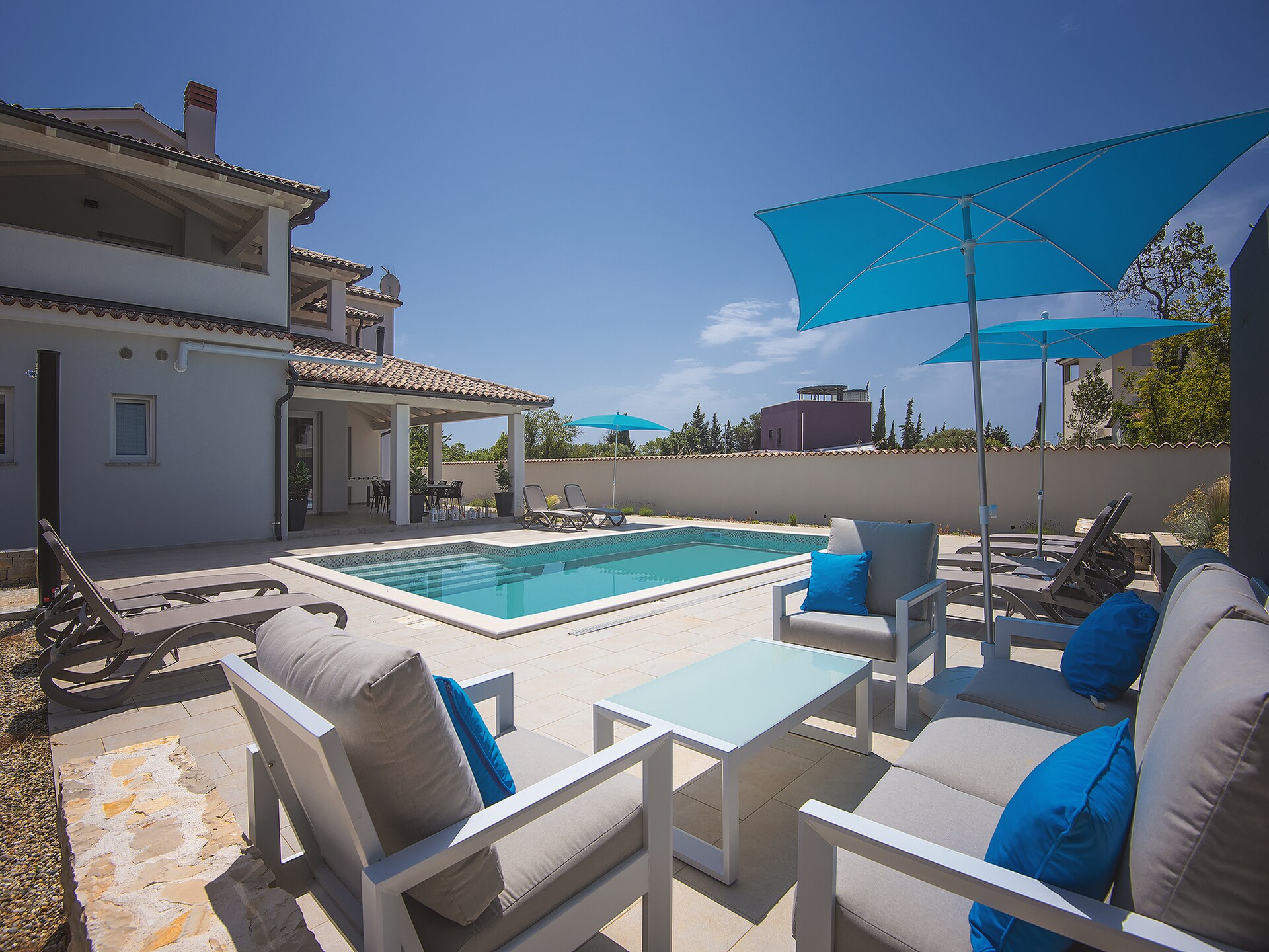 Villa Dream in Premantura: Luxe villa met privézwembad en biljart nabij Kamenjak - foto 7