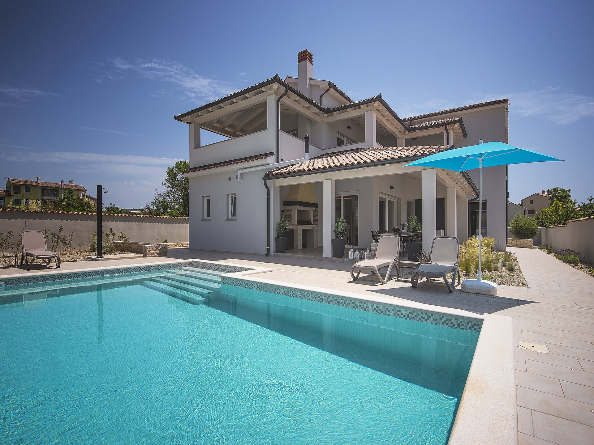Villa Dream in Premantura: Luxe villa met privézwembad en biljart nabij Kamenjak - foto 5