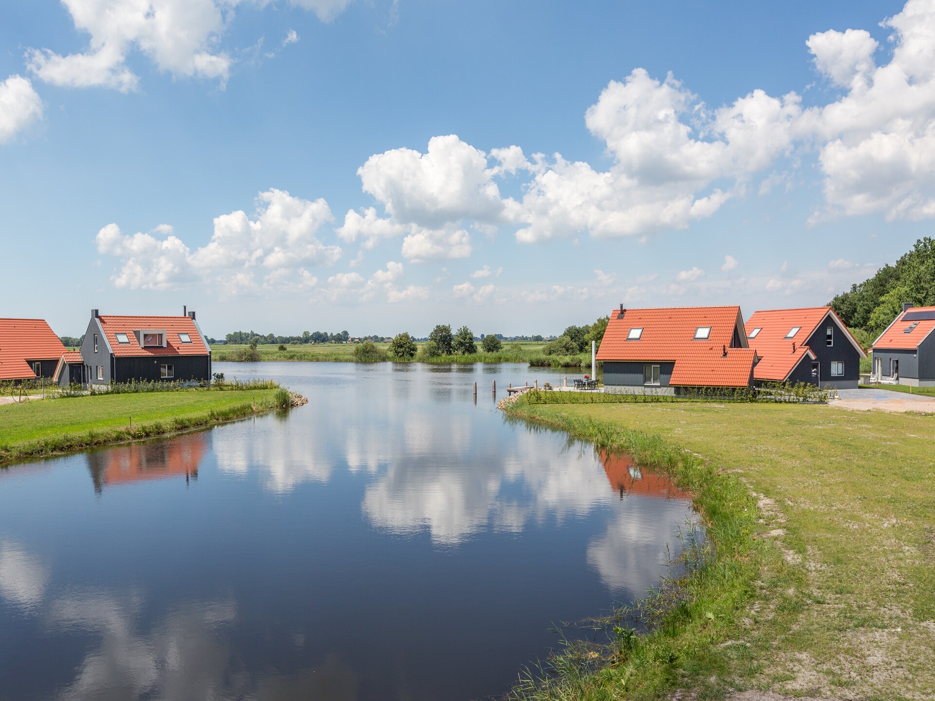 Modern strandhuisje aan recreatiemeer in Waterpark Langelille - foto 10