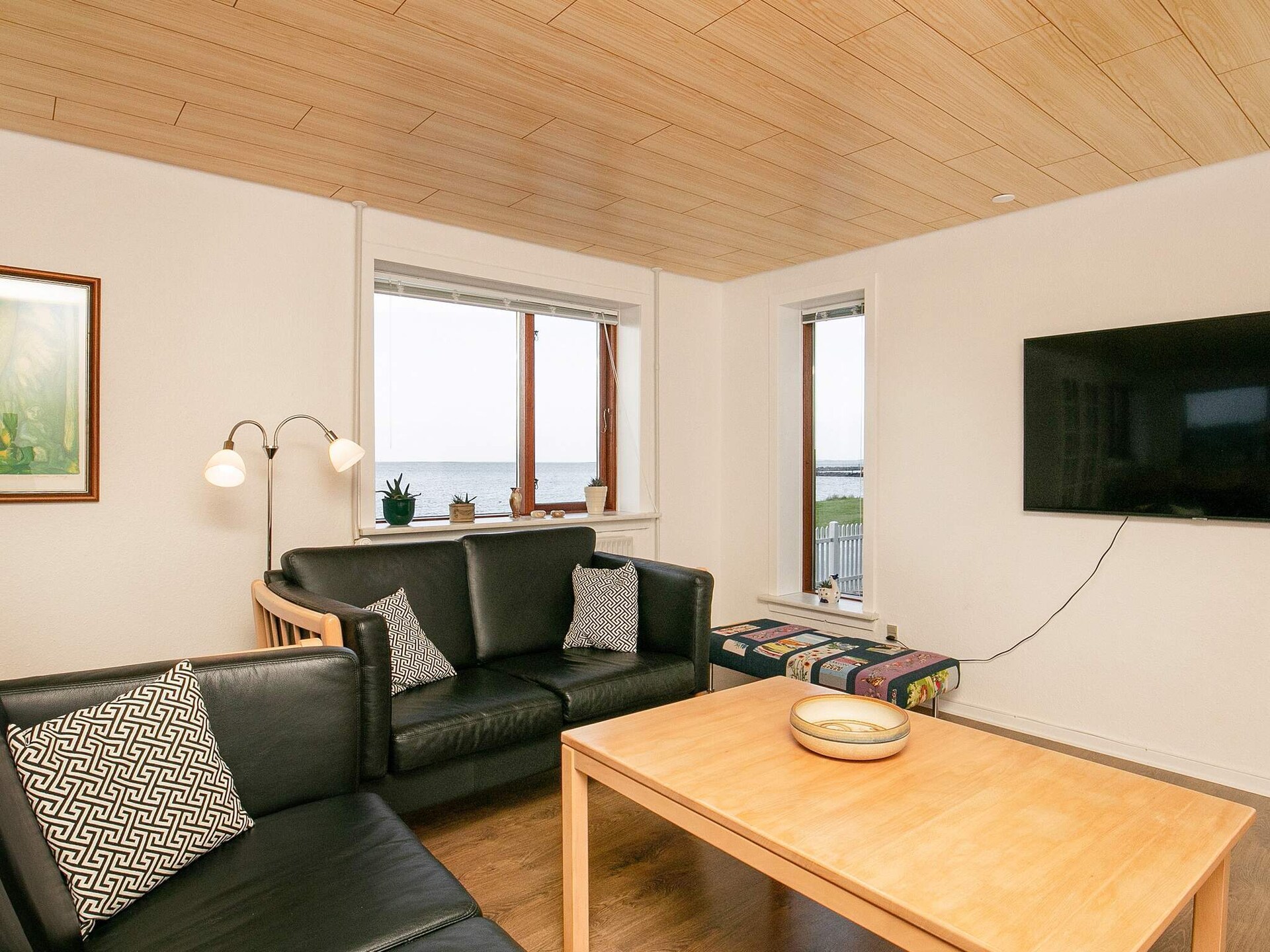 Panoramisch vakantiehuis aan het Limfjord in Hvalpsund – 20 meter tot het strand - foto 16