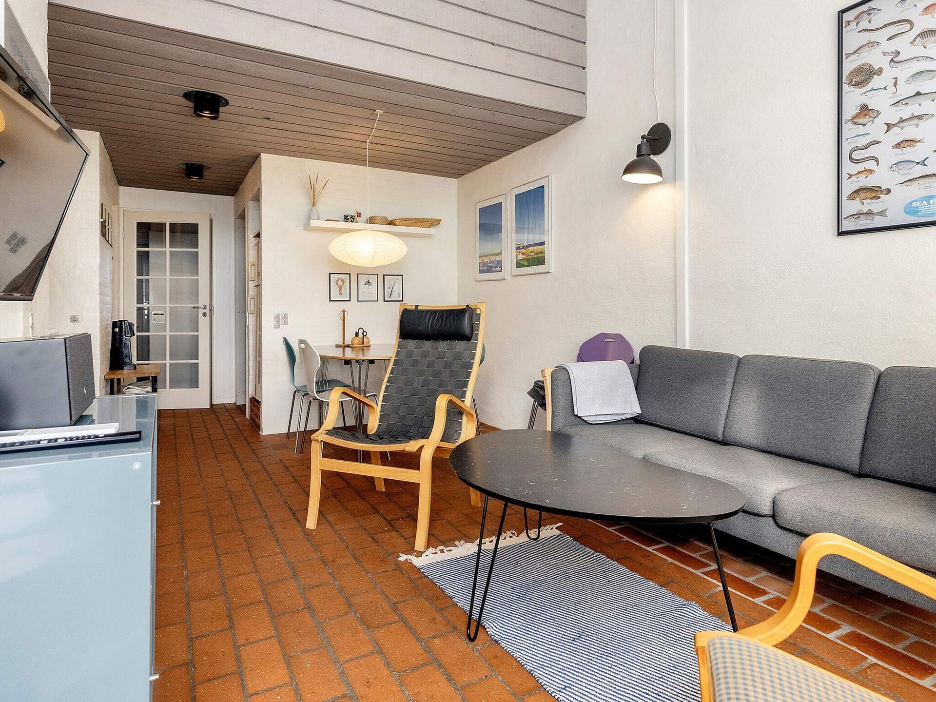 Licht appartement aan Tranum Strand met zwembad, 100m van zee - foto 17