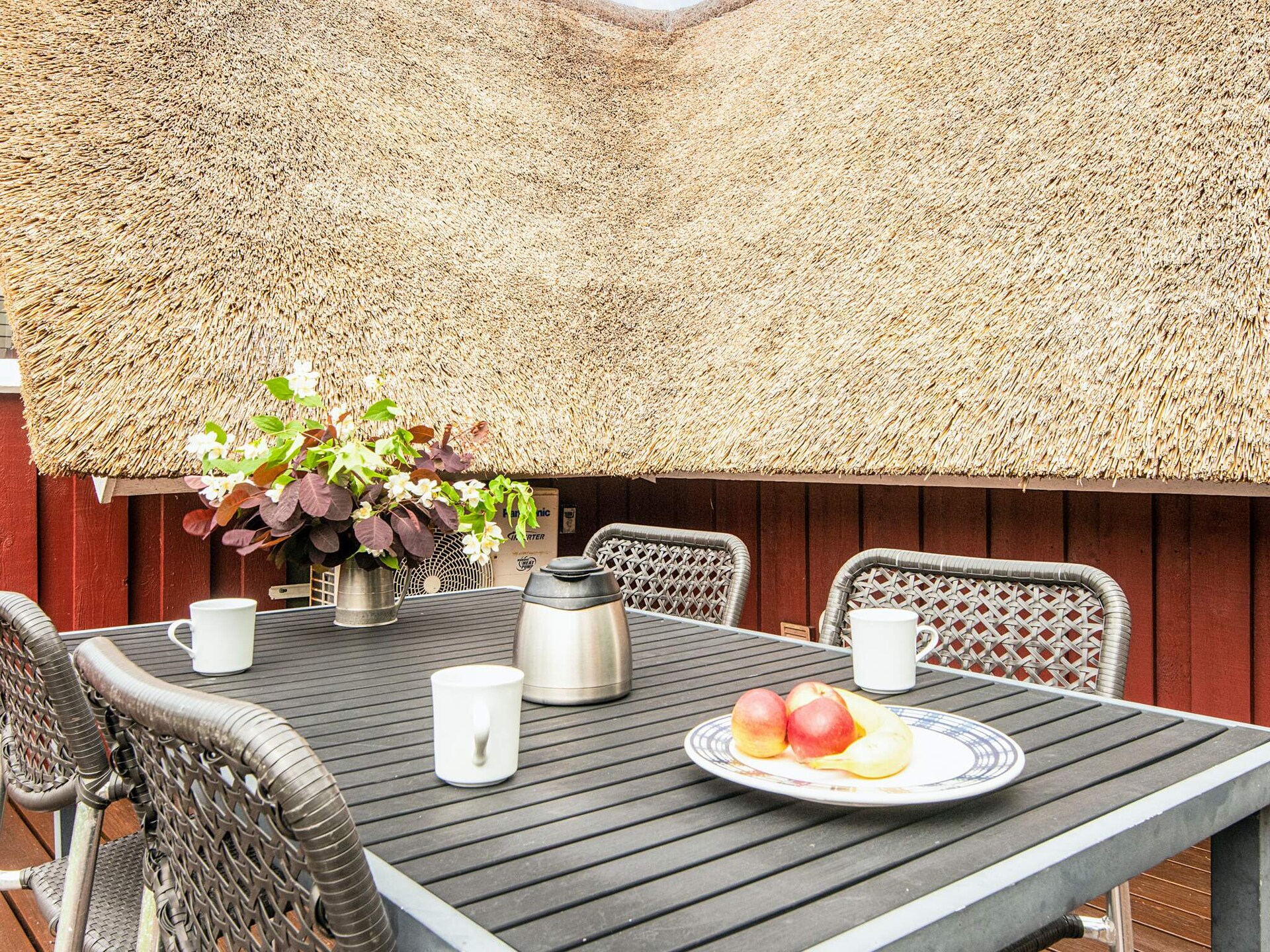 Vrijstaand rietgedekt vakantiehuis met sauna op groot natuurperceel, Rømø - foto 28