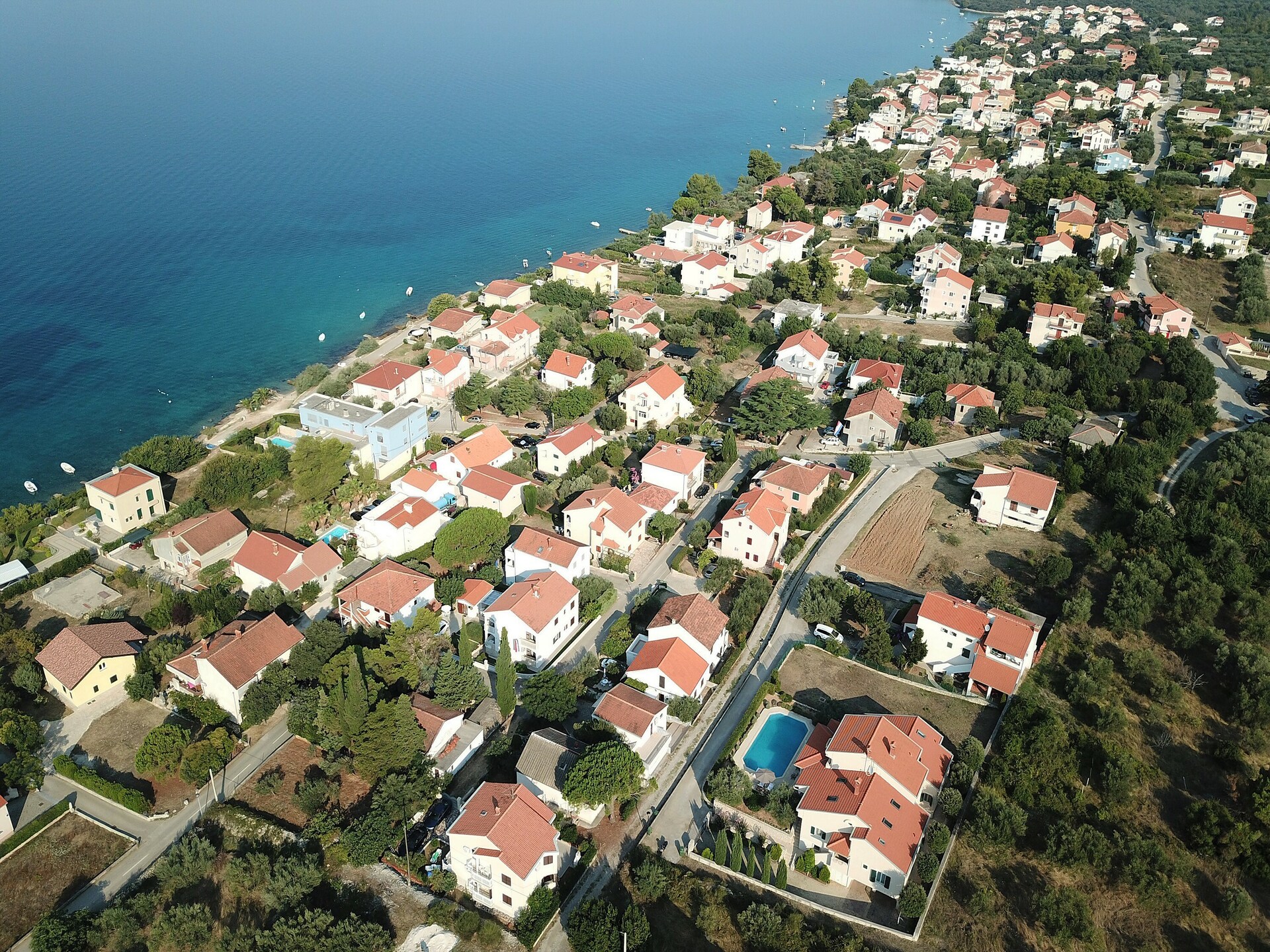 Privézwembad en luxe in Villa Clara, Kozino aan zee - foto 1