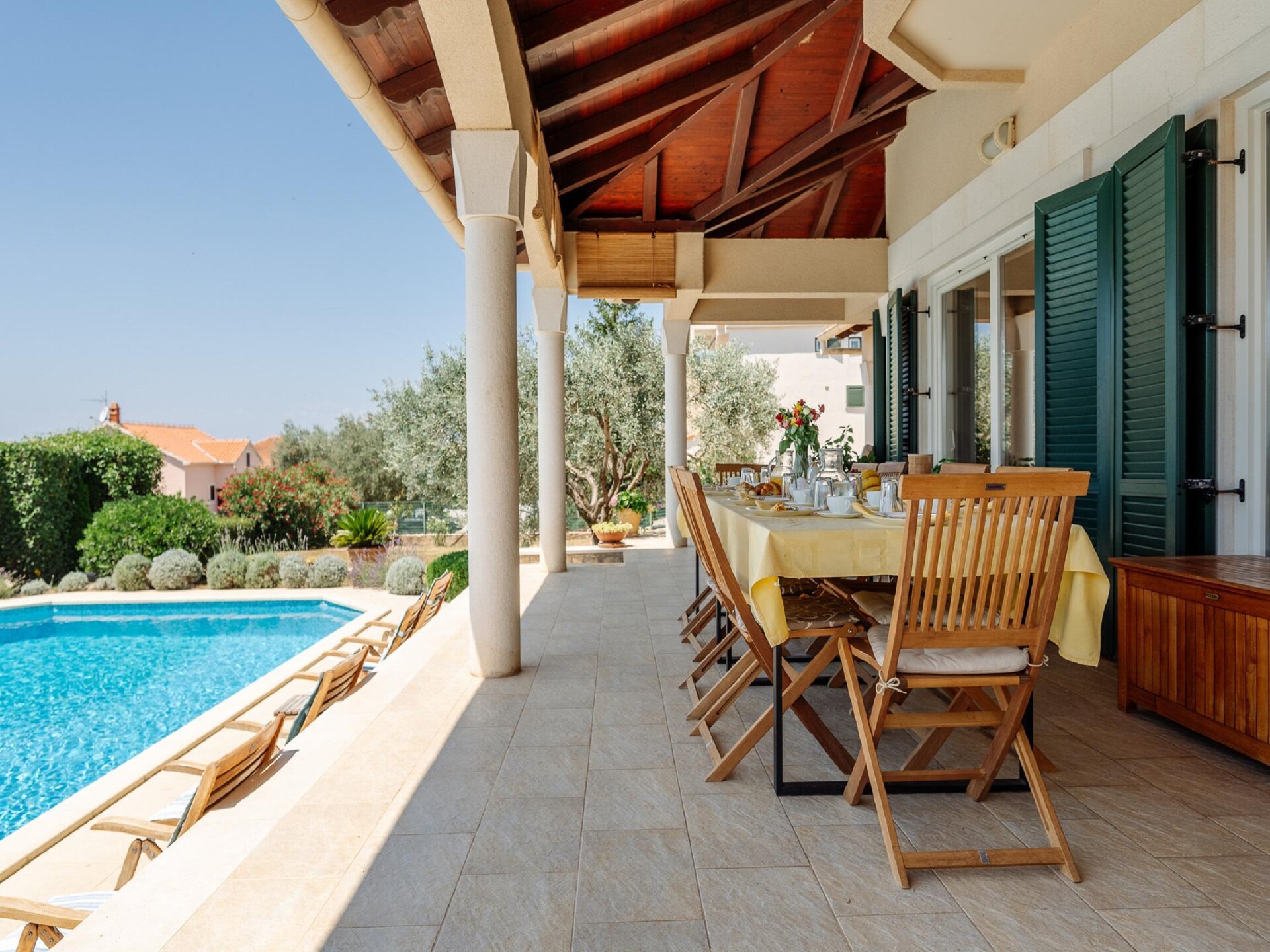 Privézwembad en luxe in Villa Clara, Kozino aan zee - foto 29