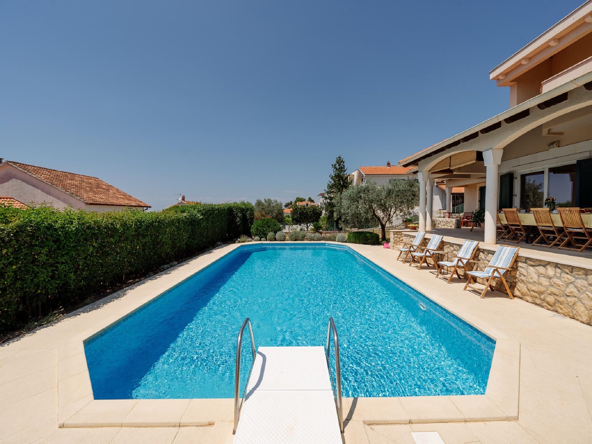 Privézwembad en luxe in Villa Clara, Kozino aan zee - foto 16
