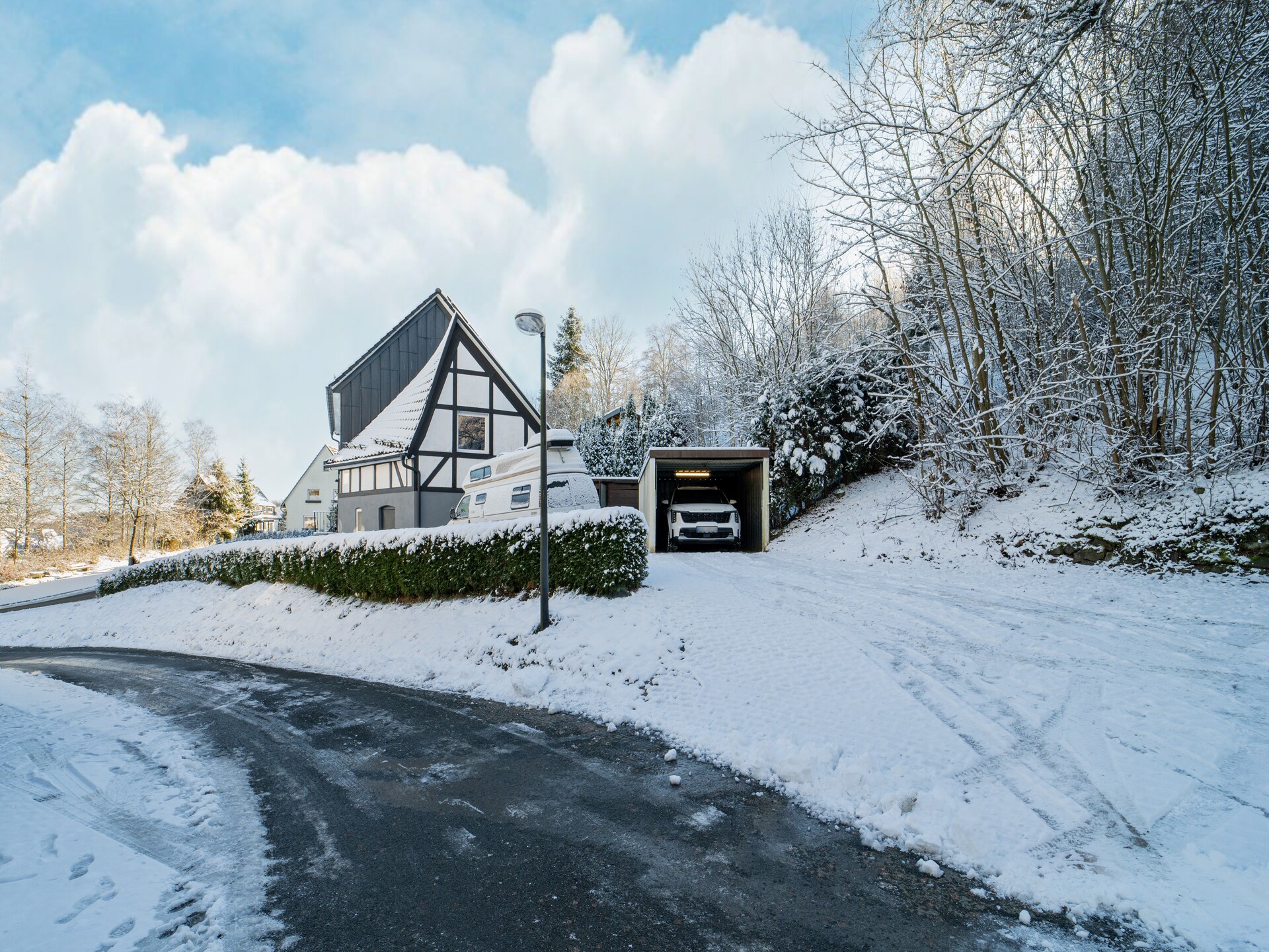 Vrijstaand vakwerkhuis aan de skipiste in Winterberg voor 8 personen - foto 37