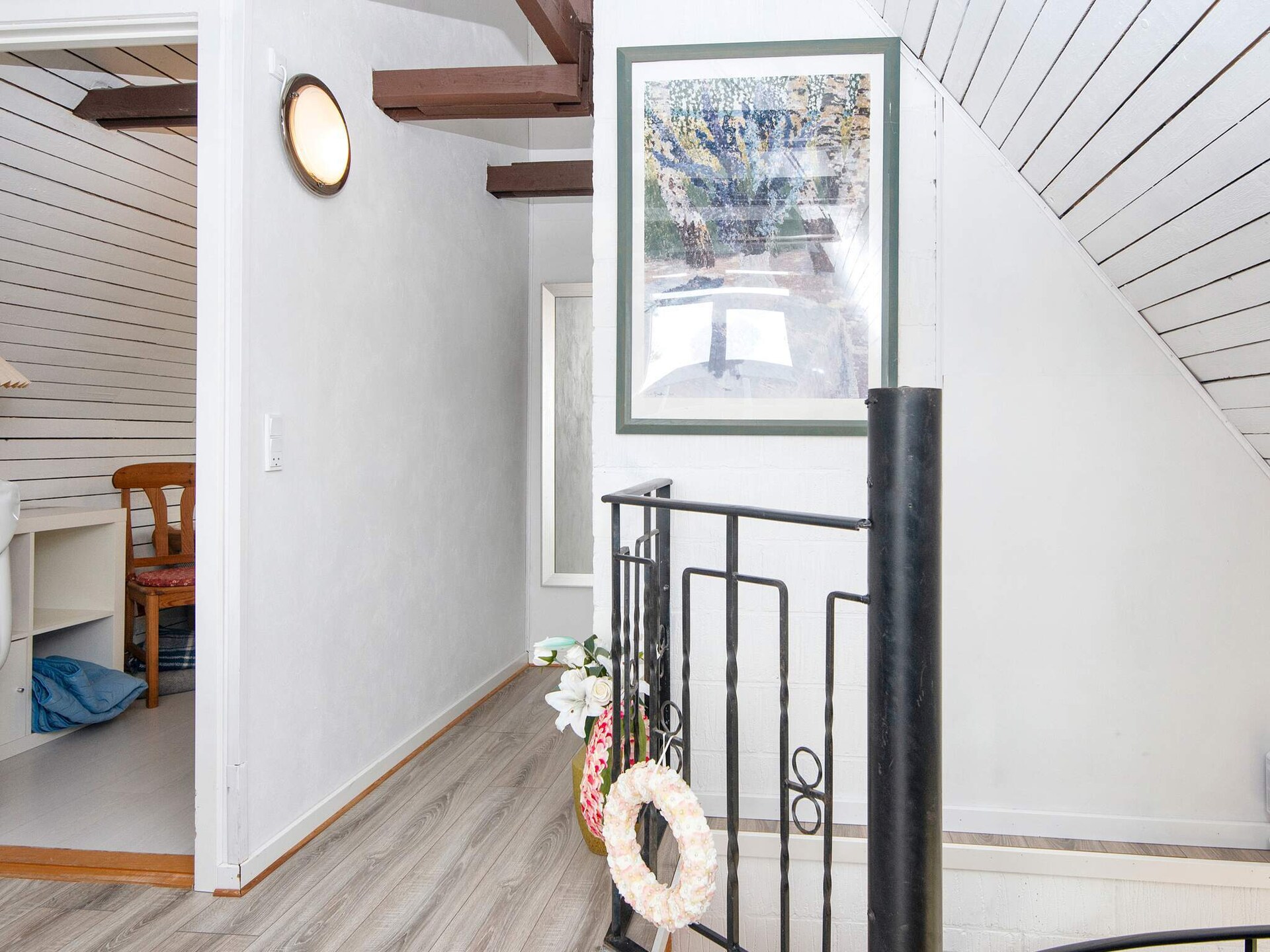 Gerenoveerd vakantiehuis bij Ebeltoft met zeezicht vanaf het balkon - foto 16