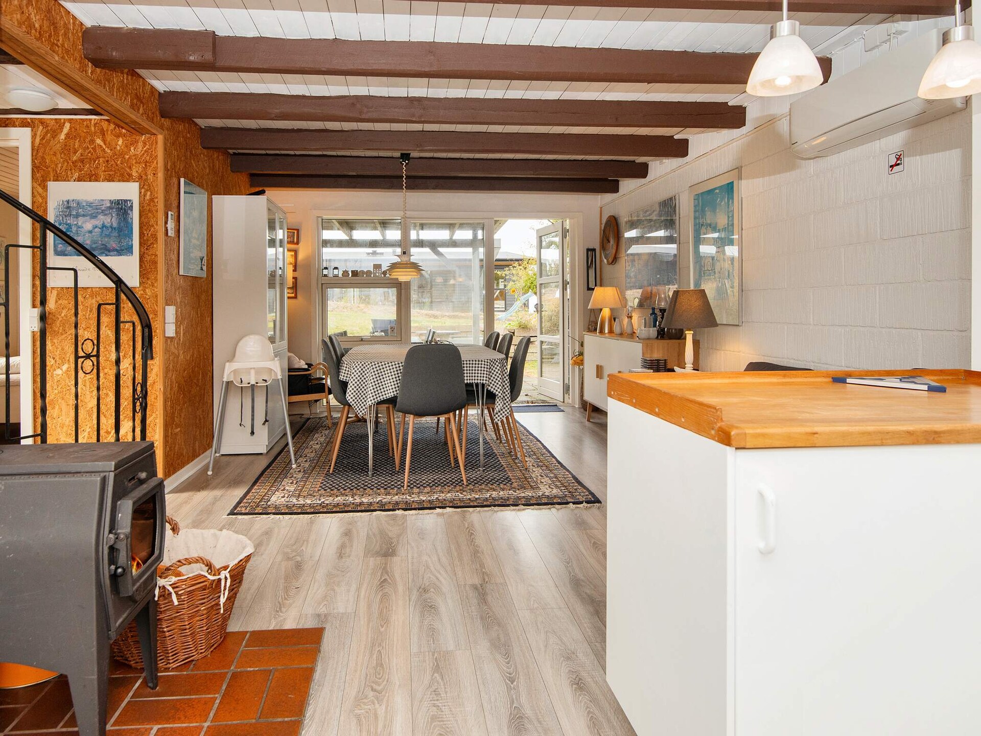 Gerenoveerd vakantiehuis bij Ebeltoft met zeezicht vanaf het balkon - foto 20