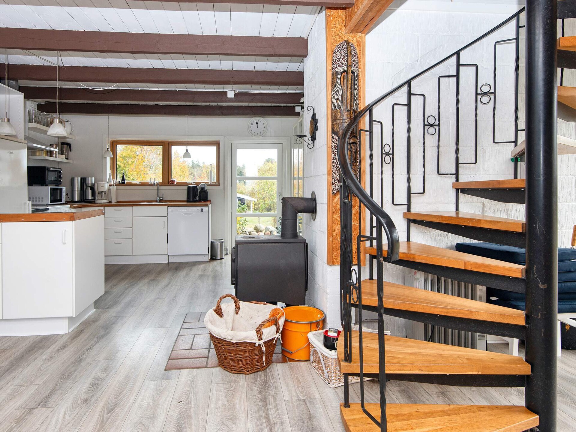 Gerenoveerd vakantiehuis bij Ebeltoft met zeezicht vanaf het balkon - foto 21