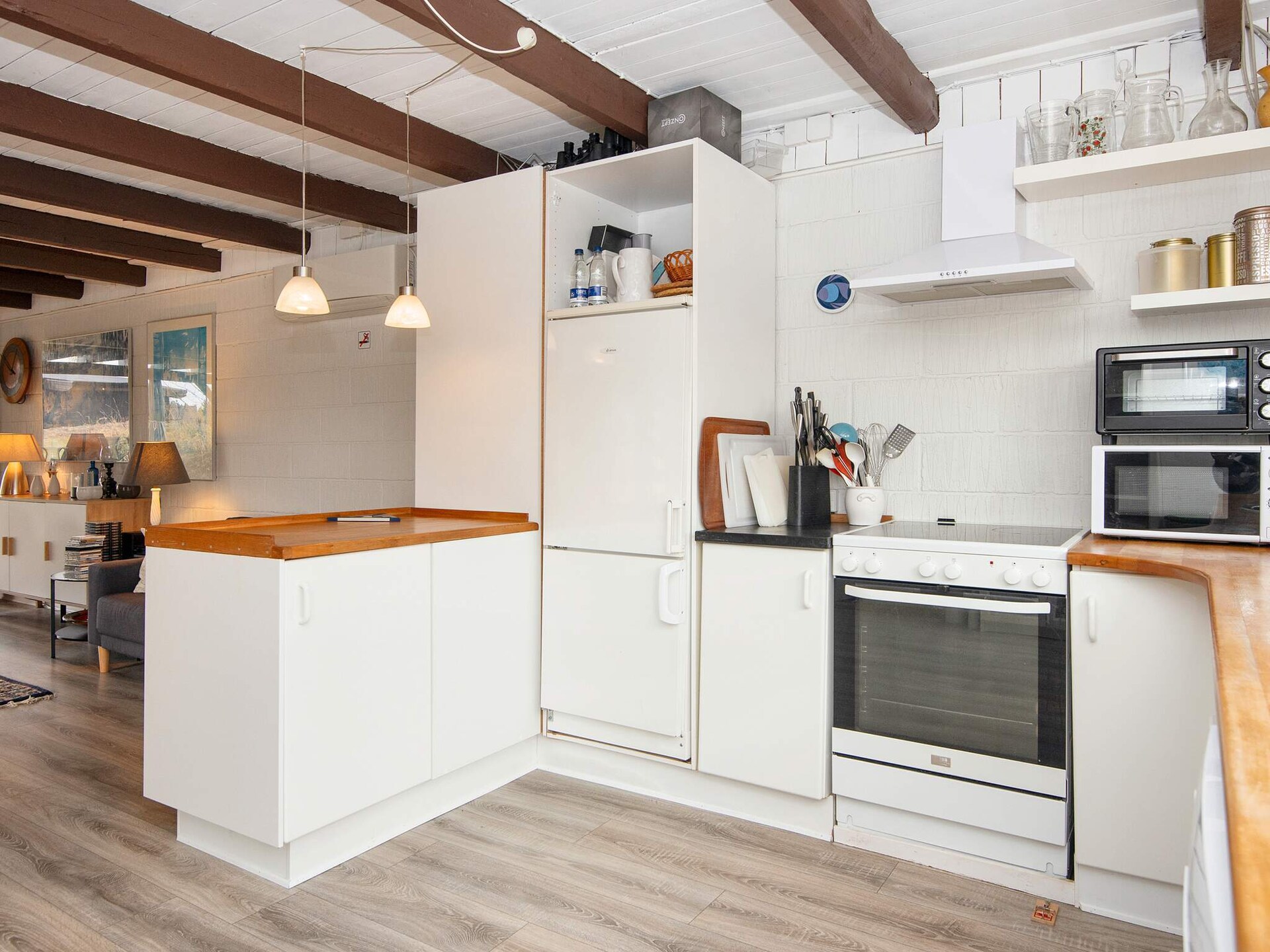 Gerenoveerd vakantiehuis bij Ebeltoft met zeezicht vanaf het balkon - foto 24