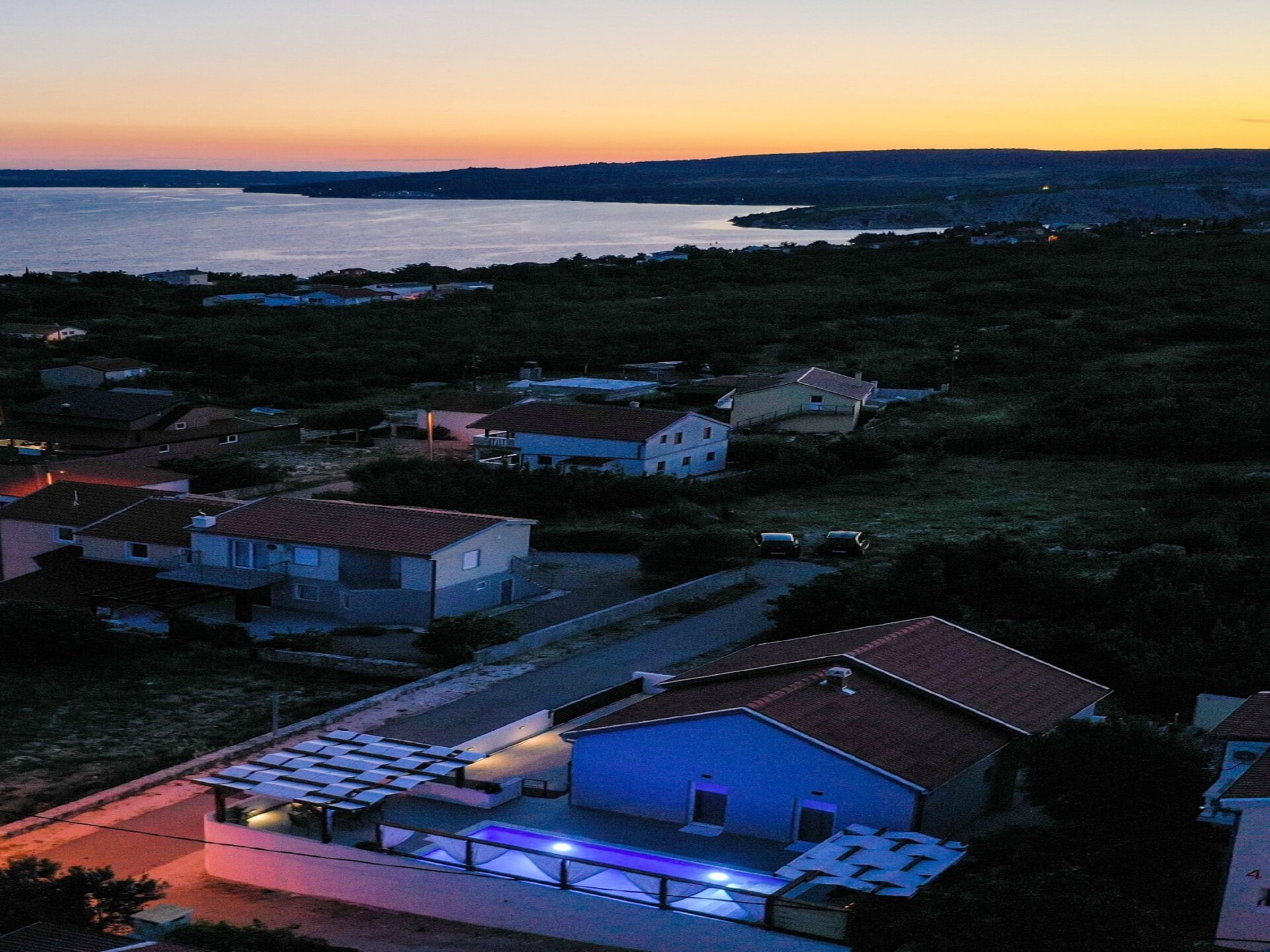 Vrijstaand vakantiehuis Ivona met privézwembad en zeezicht in Maslenica - foto 33
