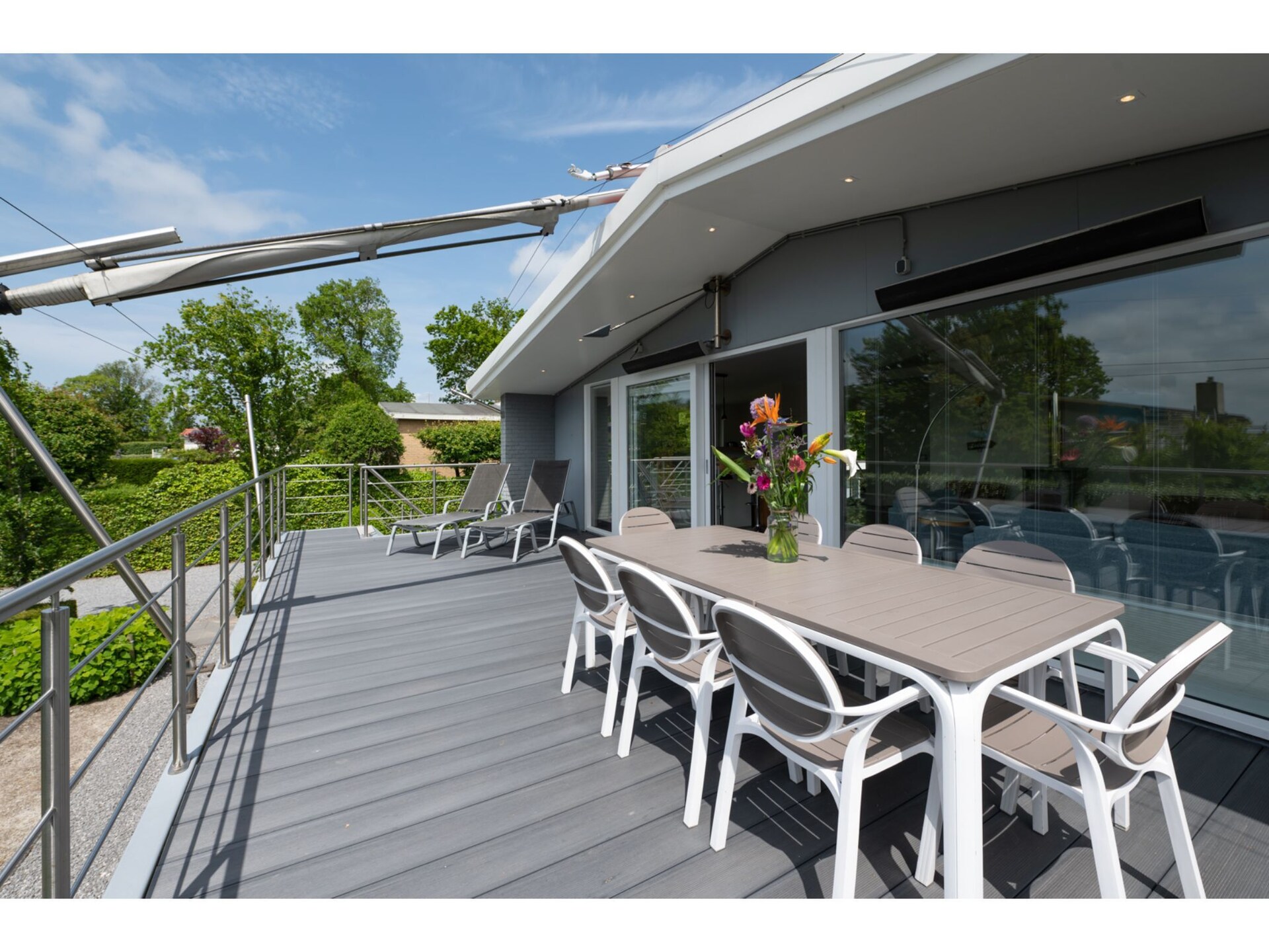 Vrijstaande villa aan Veerse Meer, 8 pers., tuin en houtkachel - foto 5