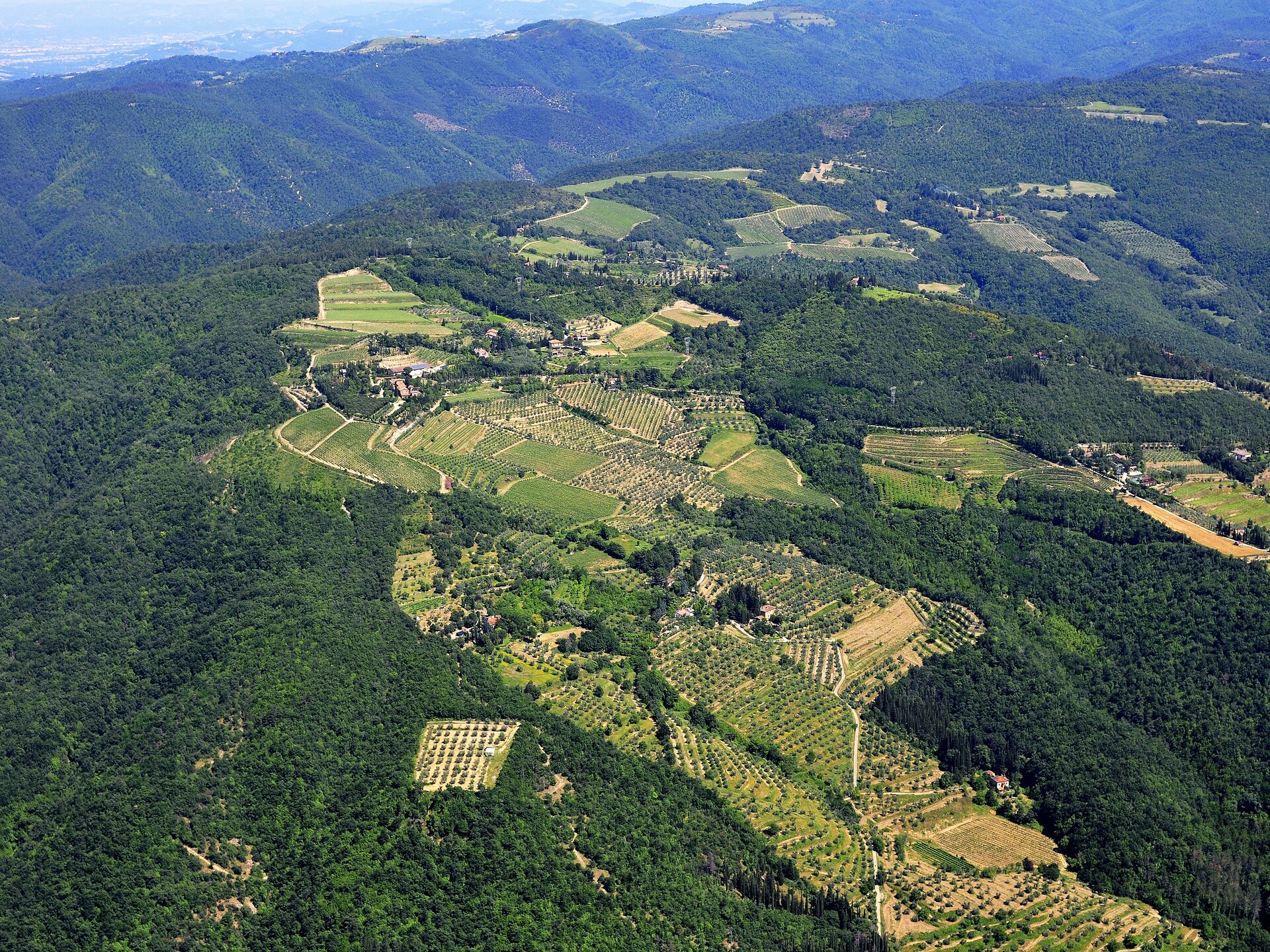 Vrijstaande Toscaanse boerderij voor 4 in de bossen bij Arezzo - foto 31