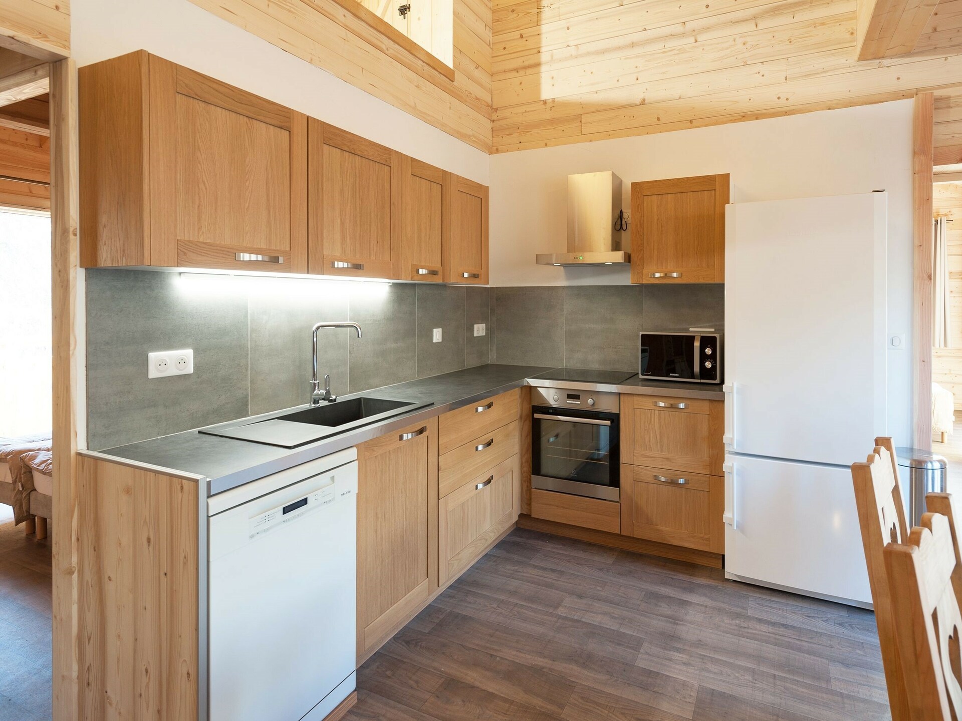 Aan de piste: Ruim chalet voor 8 personen in Les Menuires - foto 1