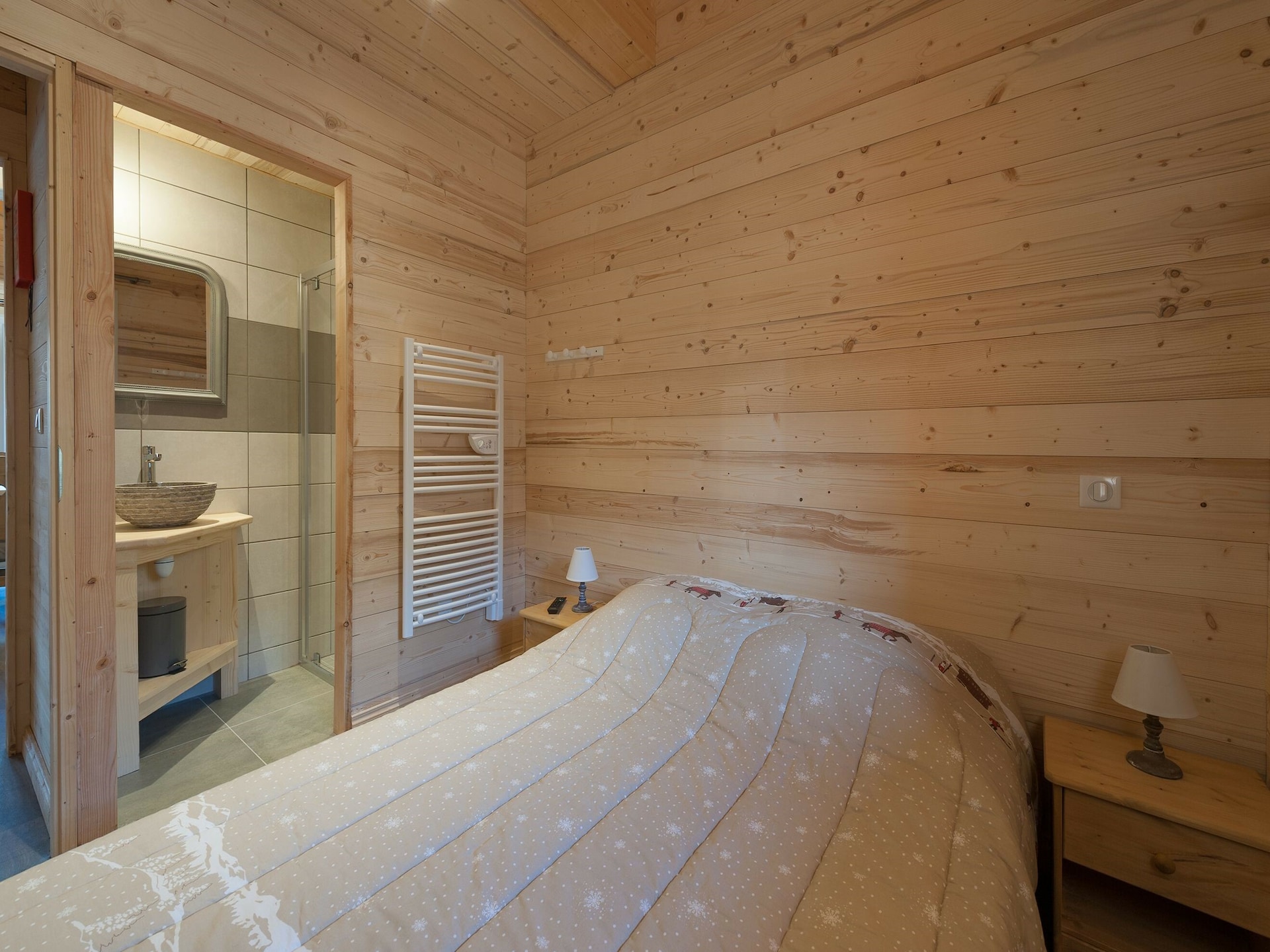 Aan de piste: Ruim chalet voor 8 personen in Les Menuires - foto 4