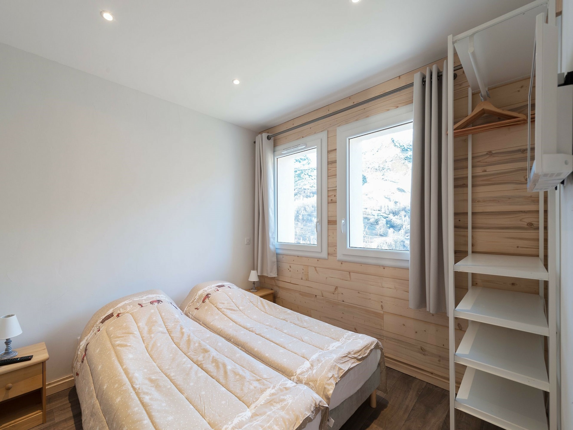 Aan de piste: Ruim chalet voor 8 personen in Les Menuires - foto 2