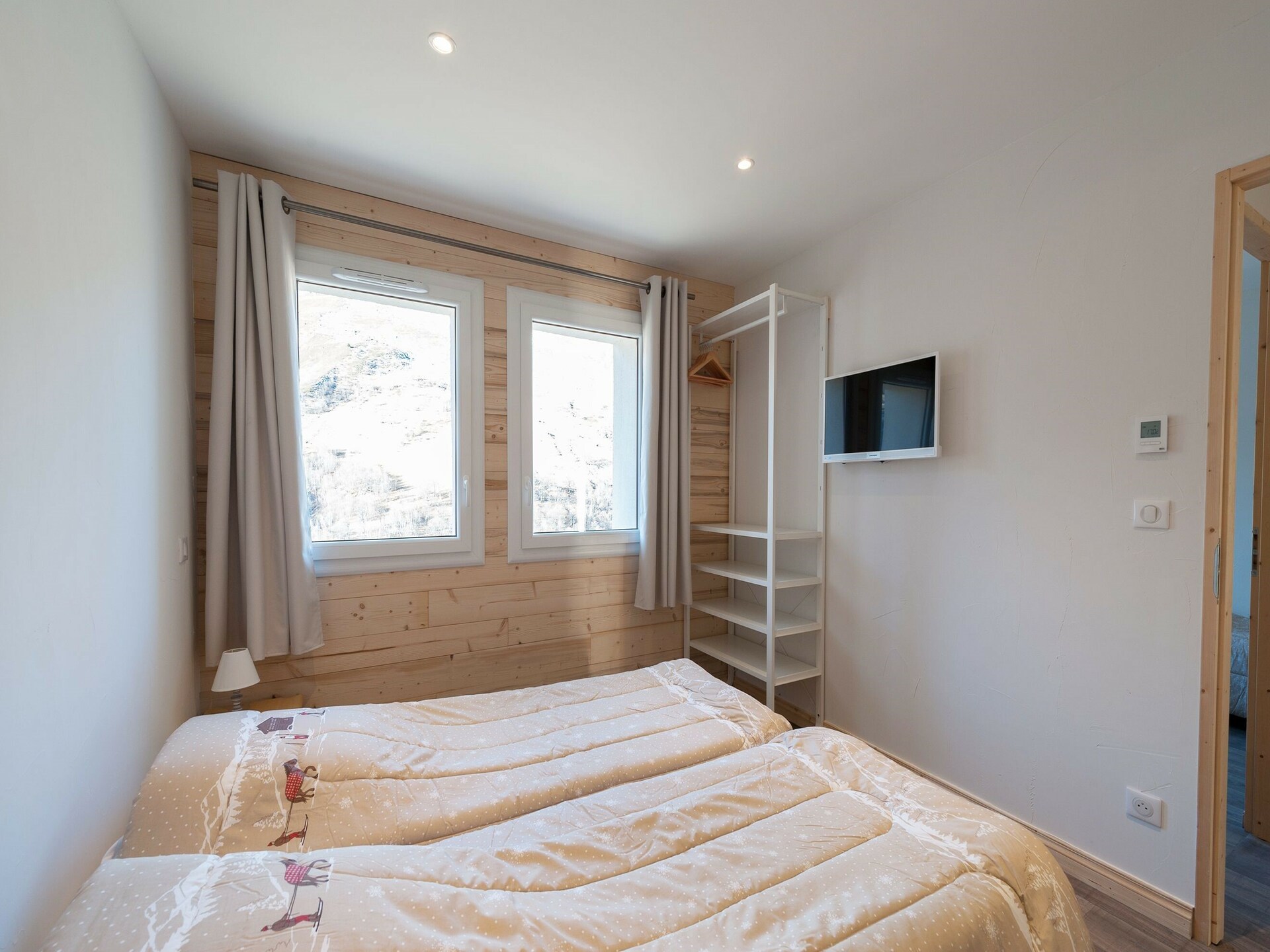 Aan de piste: Ruim chalet voor 8 personen in Les Menuires - foto 7