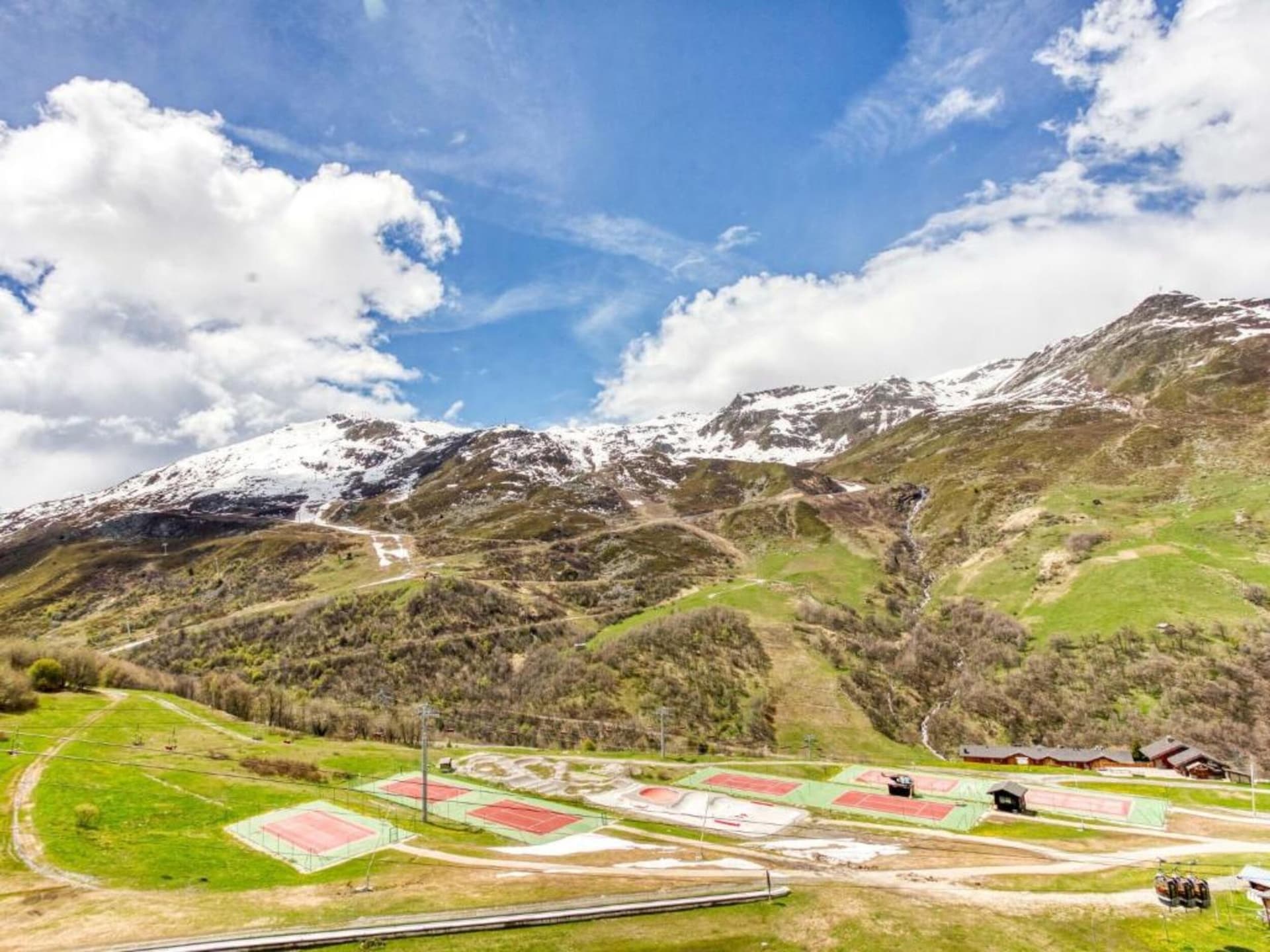 Aan de piste: Ruim chalet voor 8 personen in Les Menuires - foto 12
