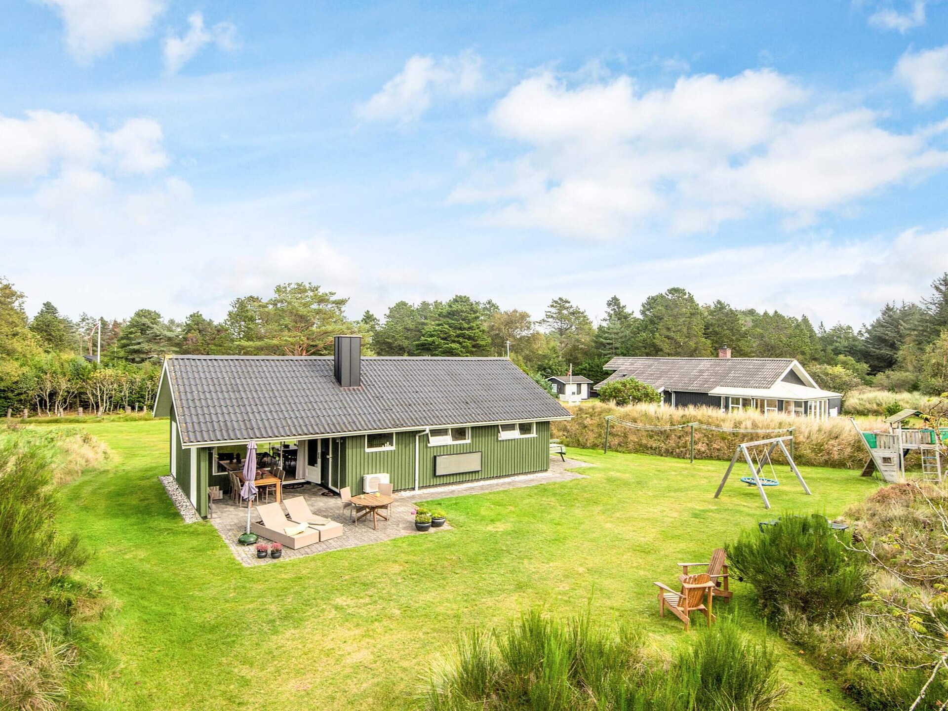 Vrijstaand vakantiehuis op groot natuurperceel bij Blåvand - foto 1