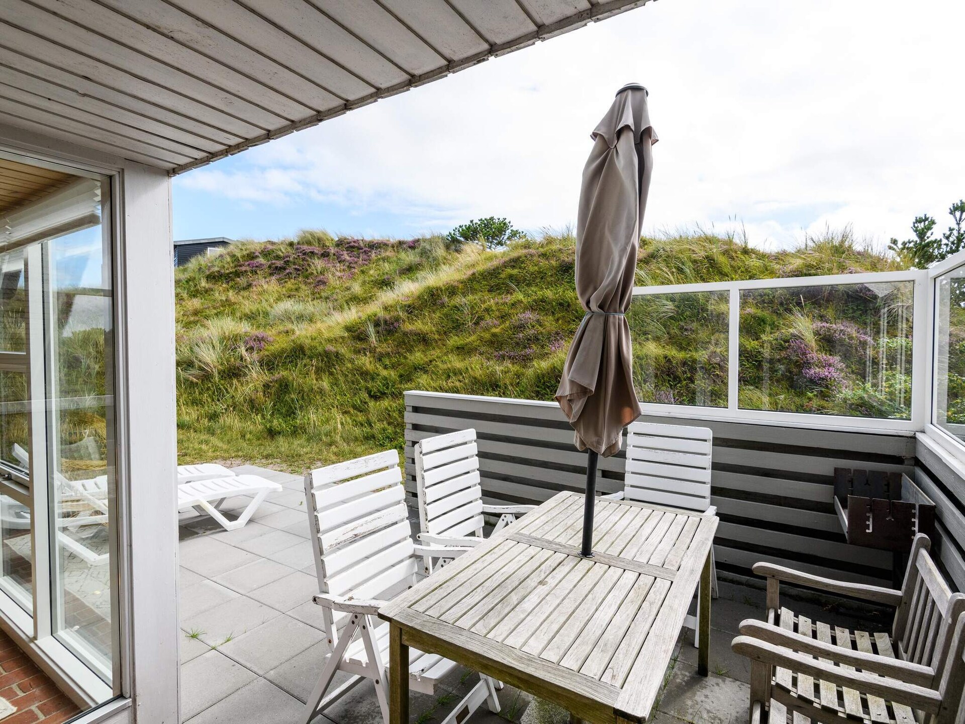 Rietgedekt duinhuis op Fanø met uitzicht op de Noordzee - foto 4