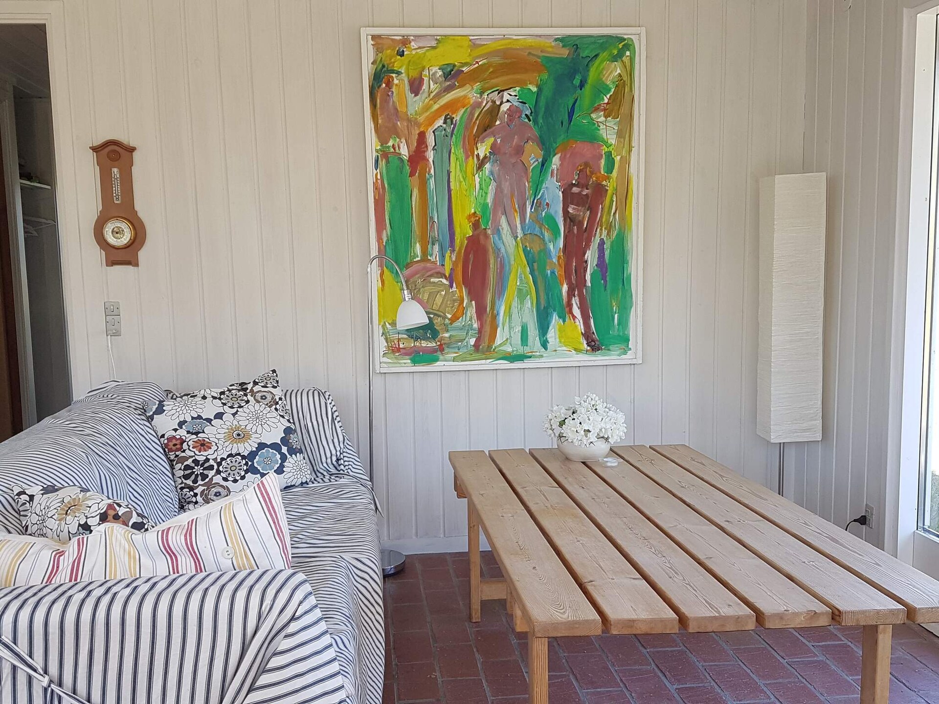 Rietgedekt duinhuis op Fanø met uitzicht op de Noordzee - foto 17