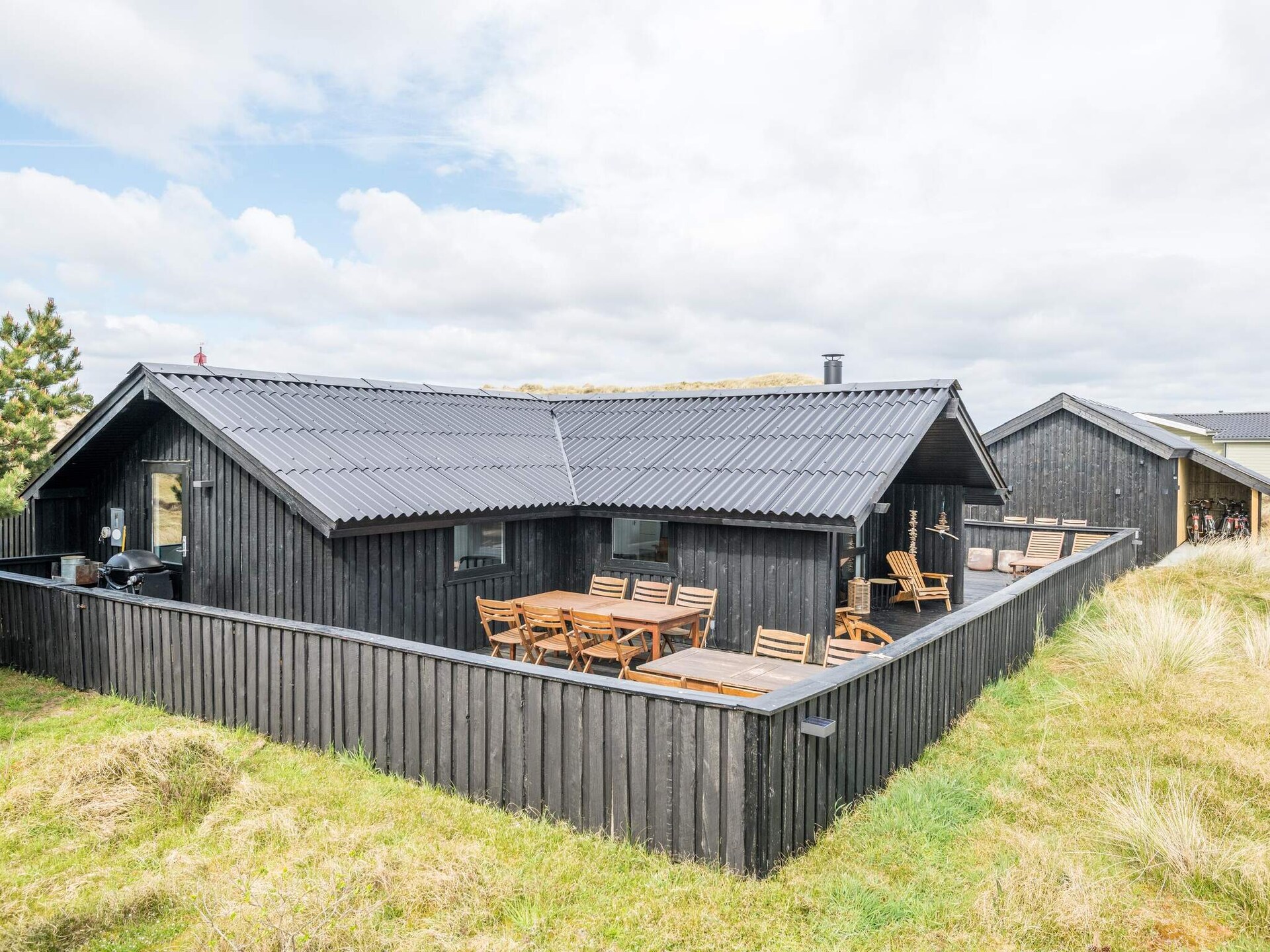 Traditioneel vakantiehuis in Sønderho, 500m van het strand op Fanø - foto 1