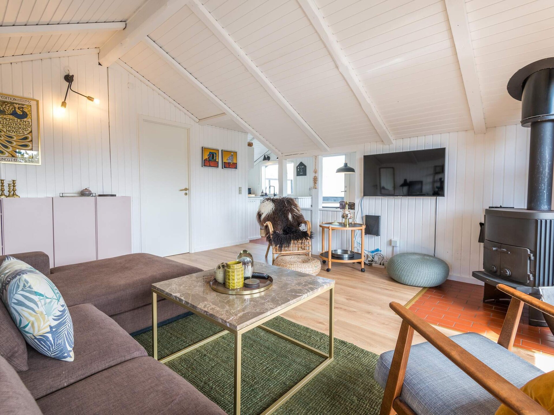 Traditioneel vakantiehuis in Sønderho, 500m van het strand op Fanø - foto 31
