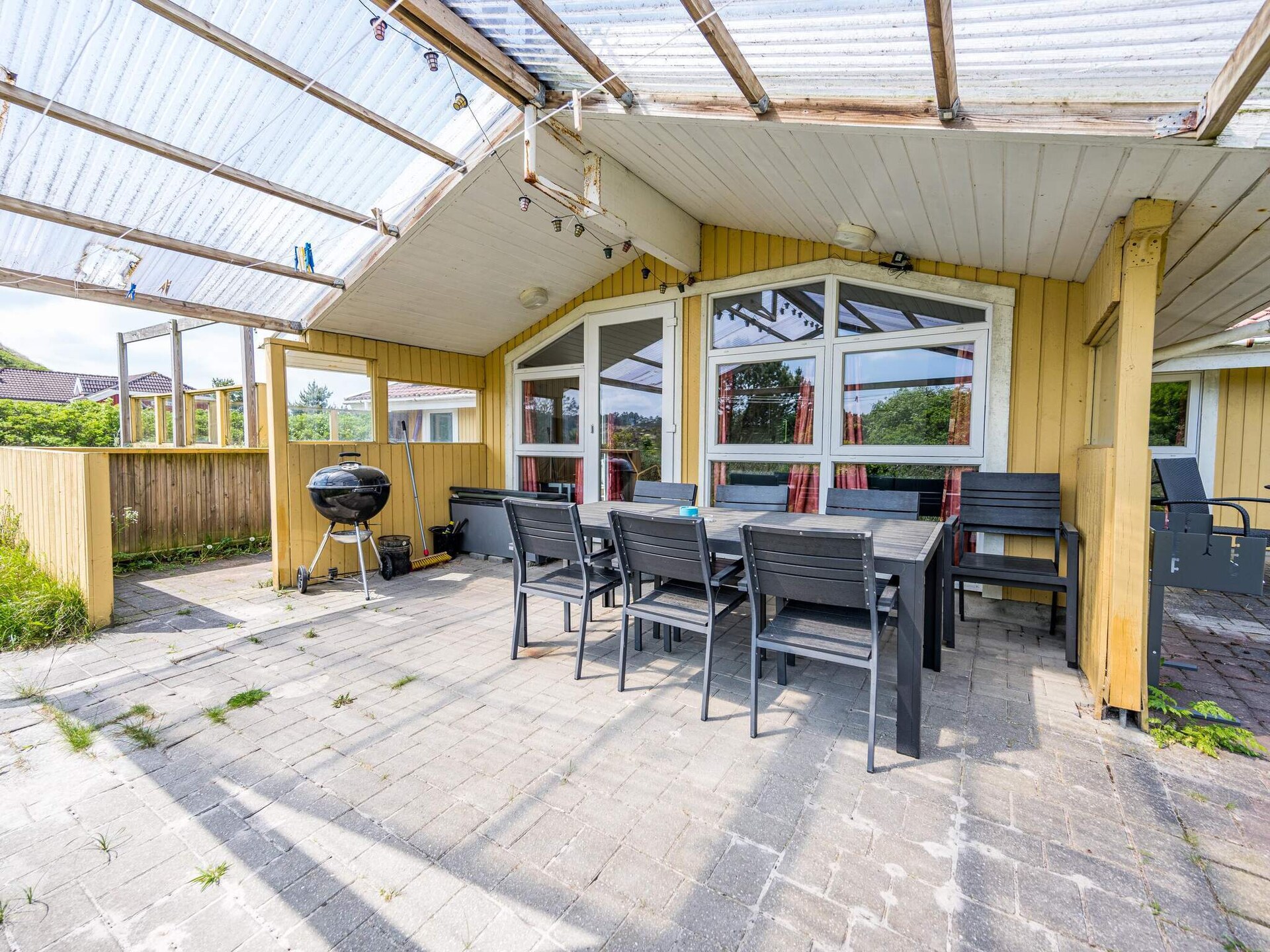 Op 900 m van het strand: ruim vakantiehuis in Henne met zwembad - foto 11