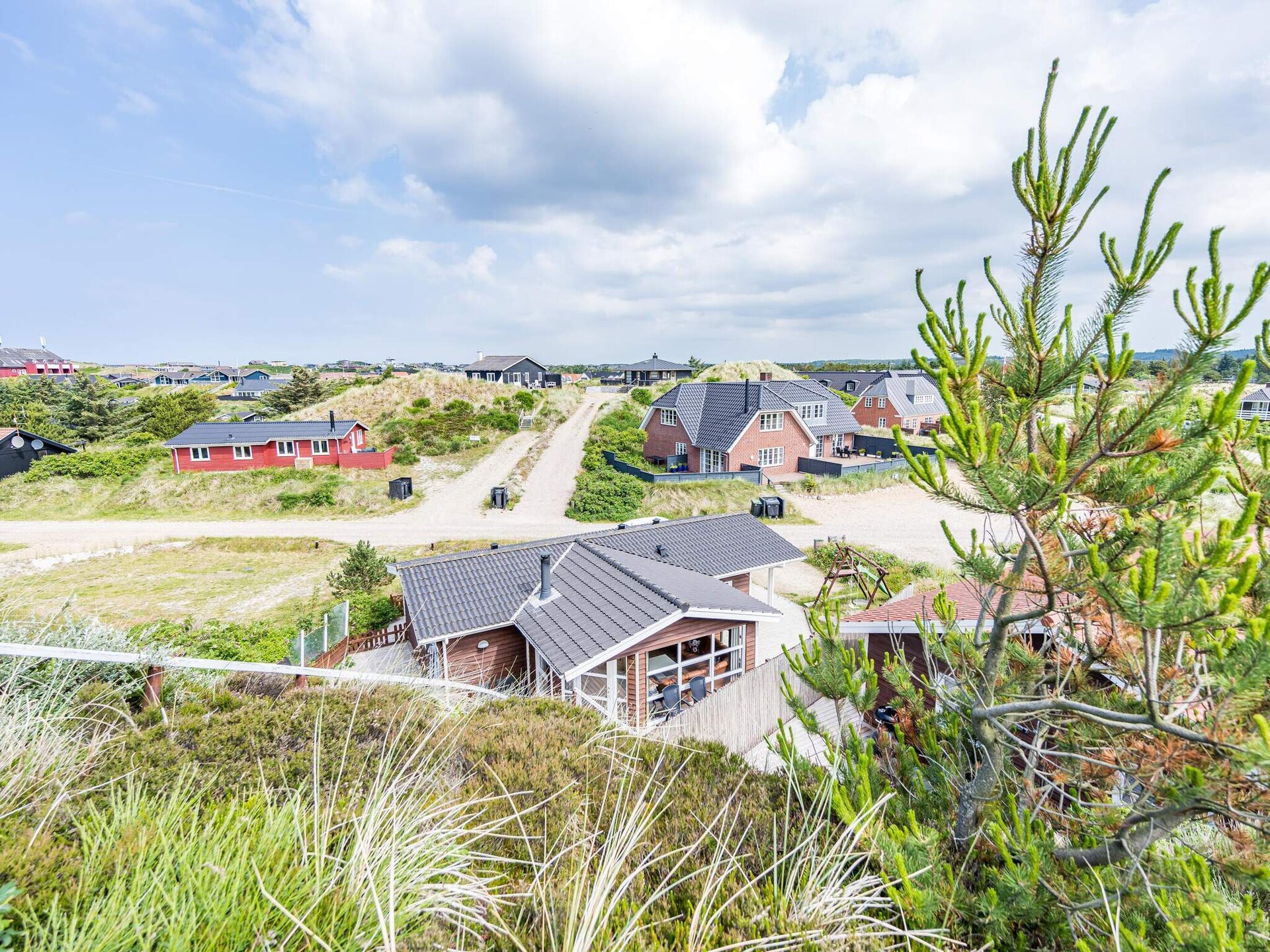 Duinhuis bij Henne Strand: zeezicht, 400m van het strand - foto 3