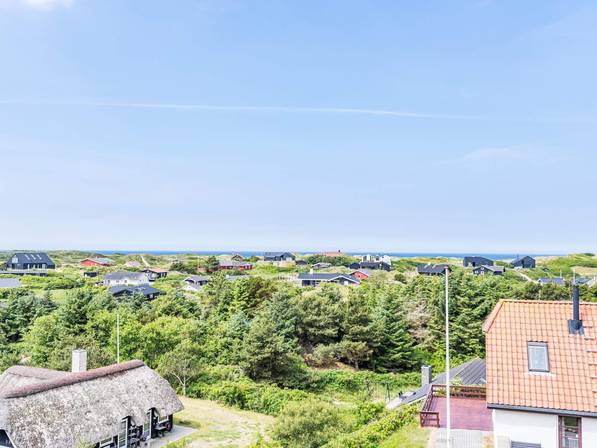 Duinhuis bij Henne Strand: zeezicht, 400m van het strand - foto 13