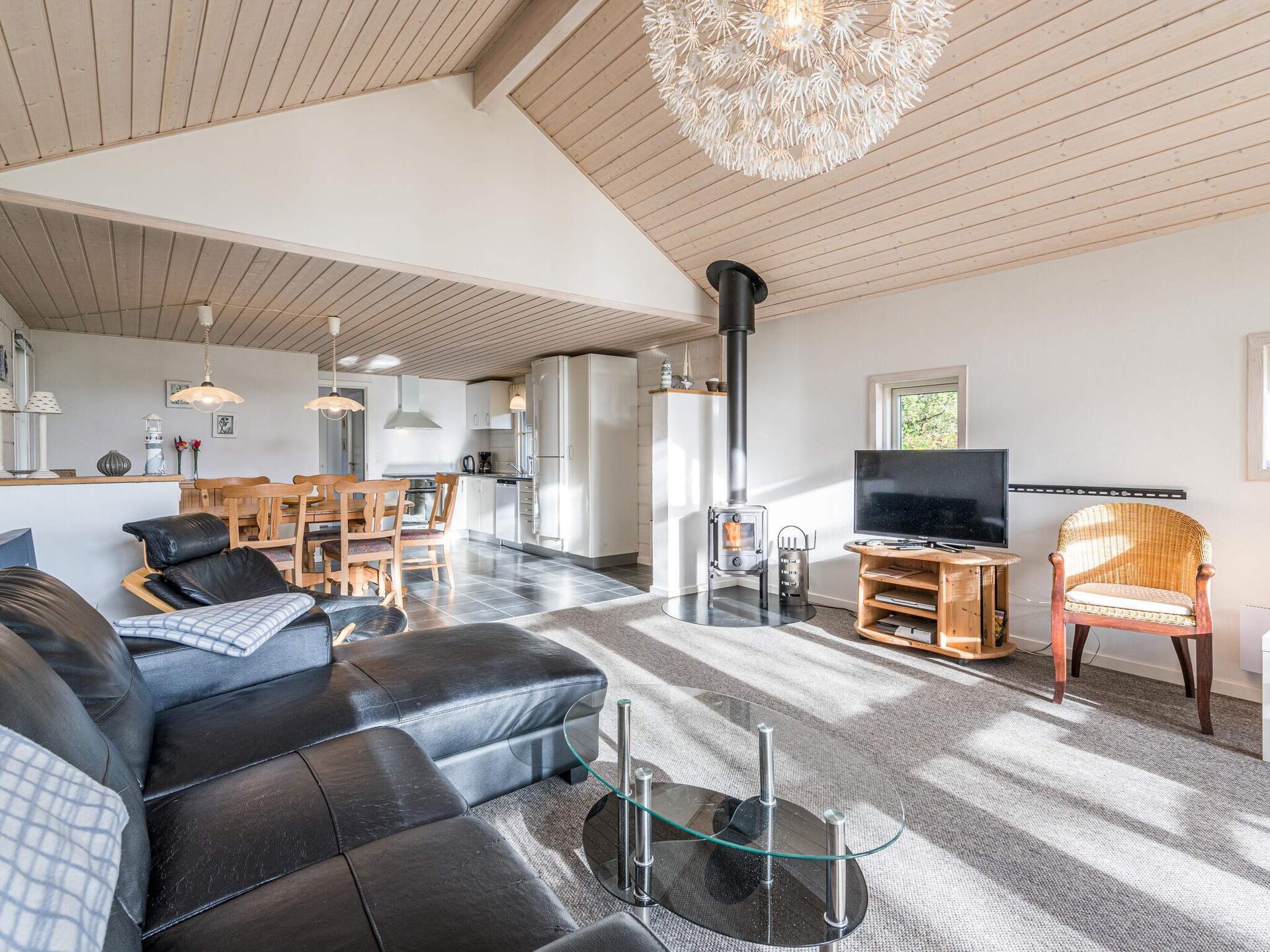 Licht vakantiehuis in Nørre Nebel voor 6 personen met houtkachel - foto 10