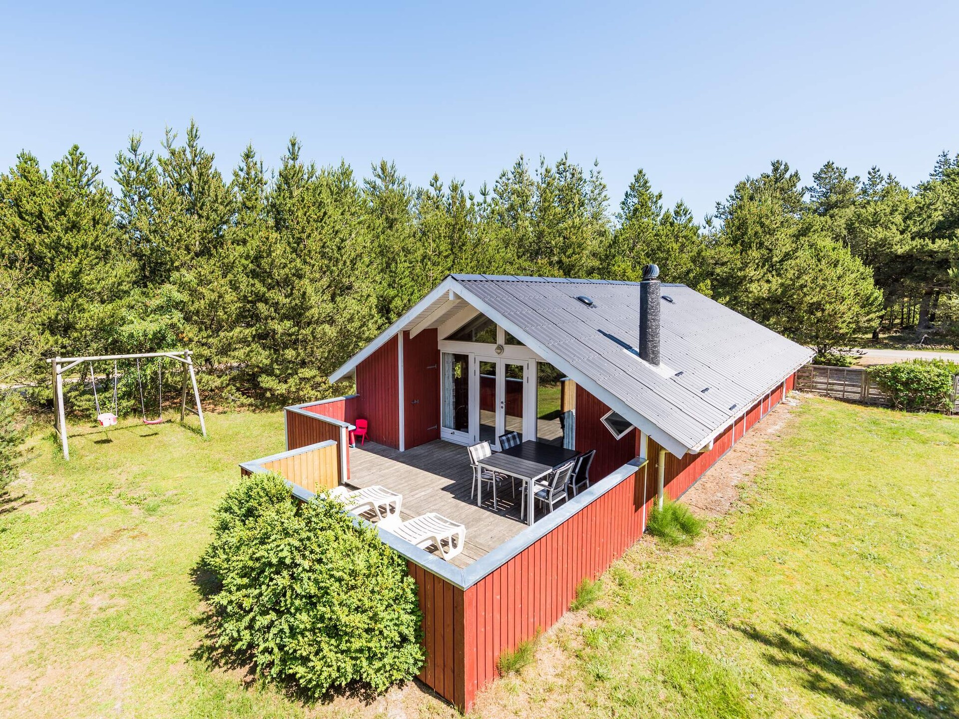 Gezellig vakantiehuis met whirlpool en sauna in Nørre Nebel - foto 1