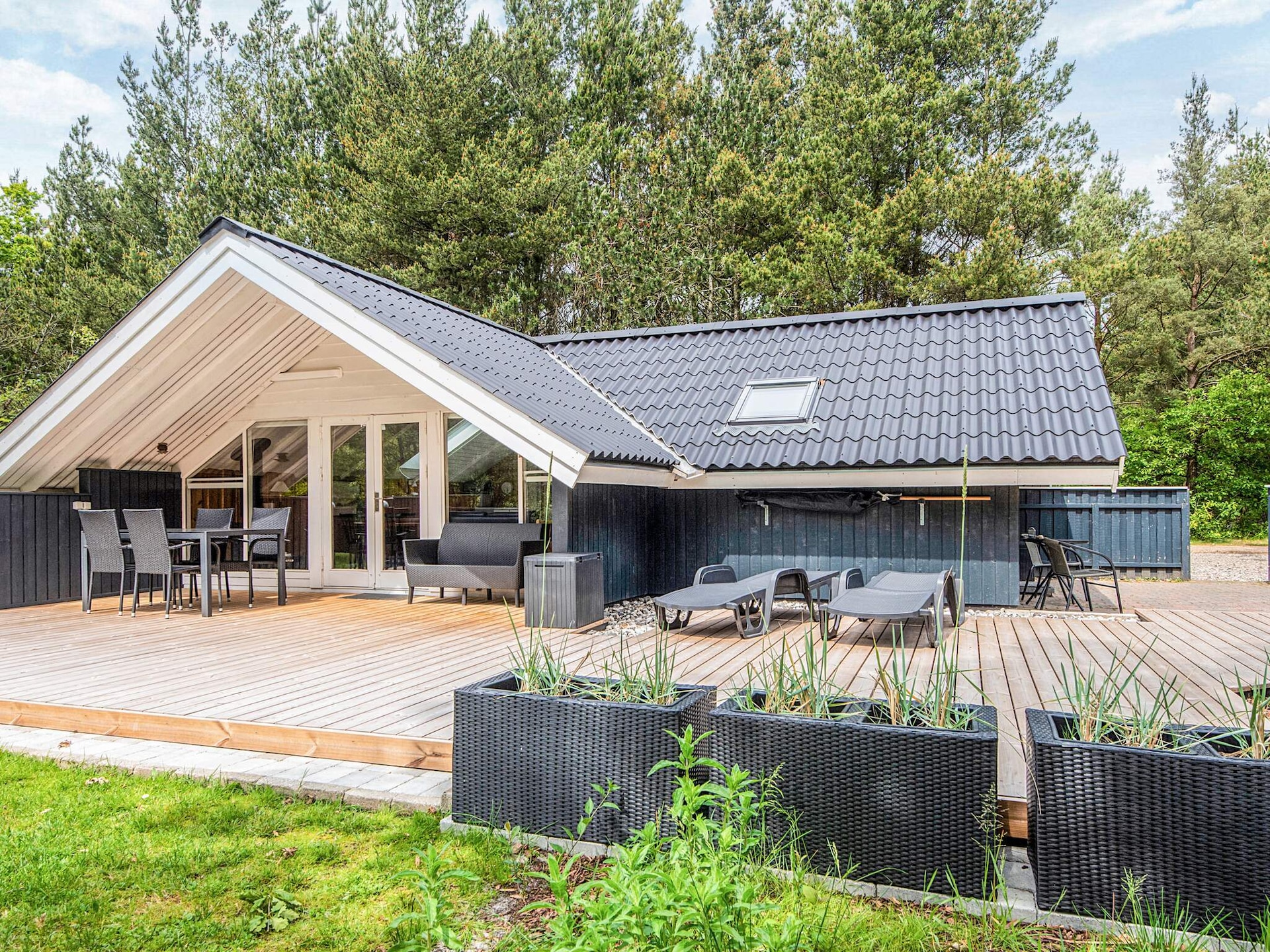Knus houten zomerhuis bij Blåbjerg Plantage, 3 km van strand - foto 42