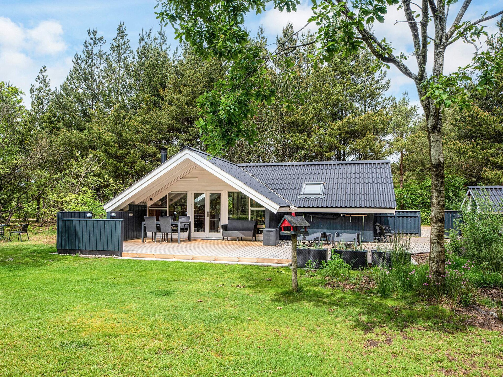 Knus houten zomerhuis bij Blåbjerg Plantage, 3 km van strand - foto 43