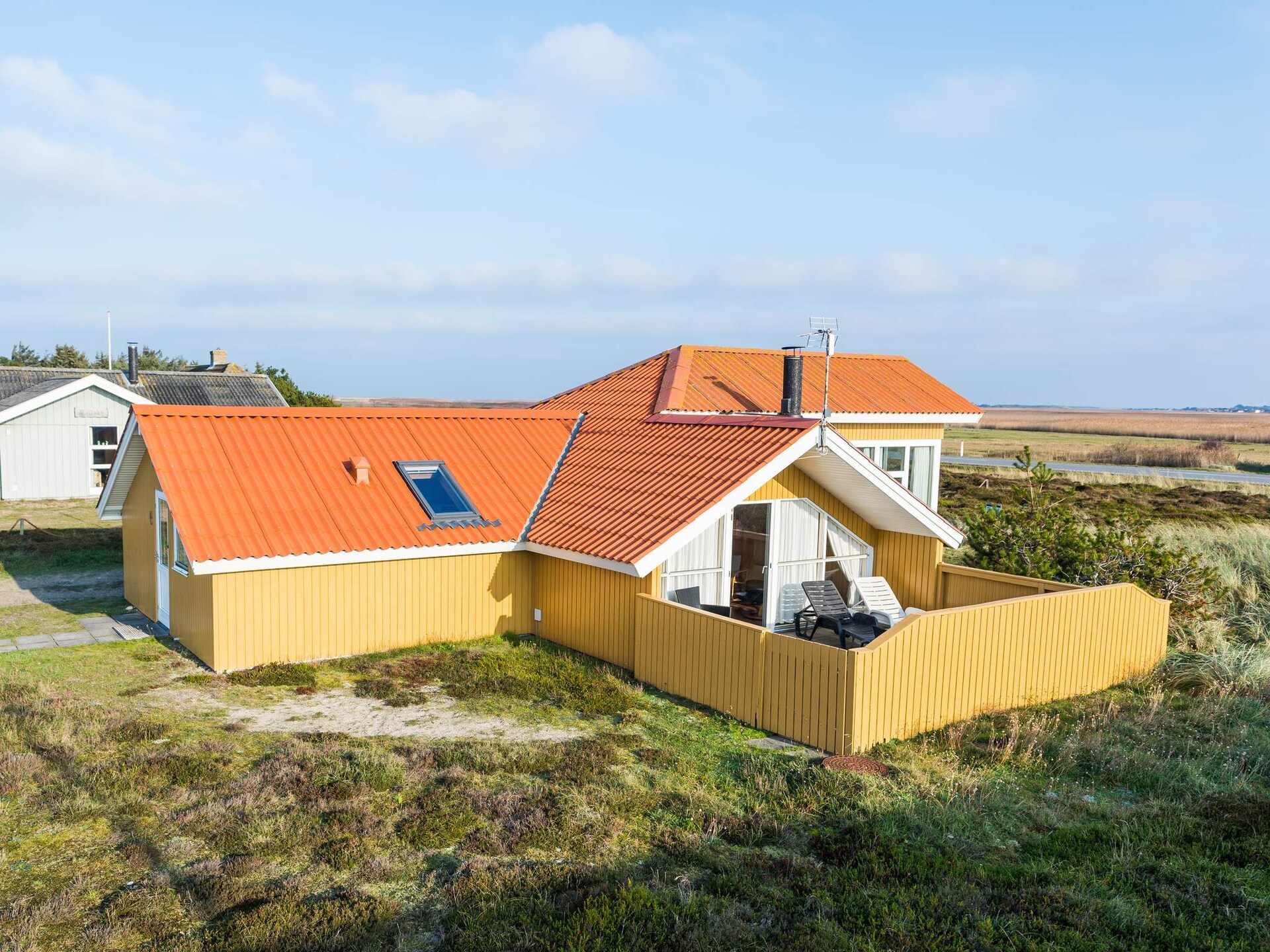 Licht vakantiehuis met sauna, uitzicht op de Ringkøbing Fjord en op 600m van zee - foto 34