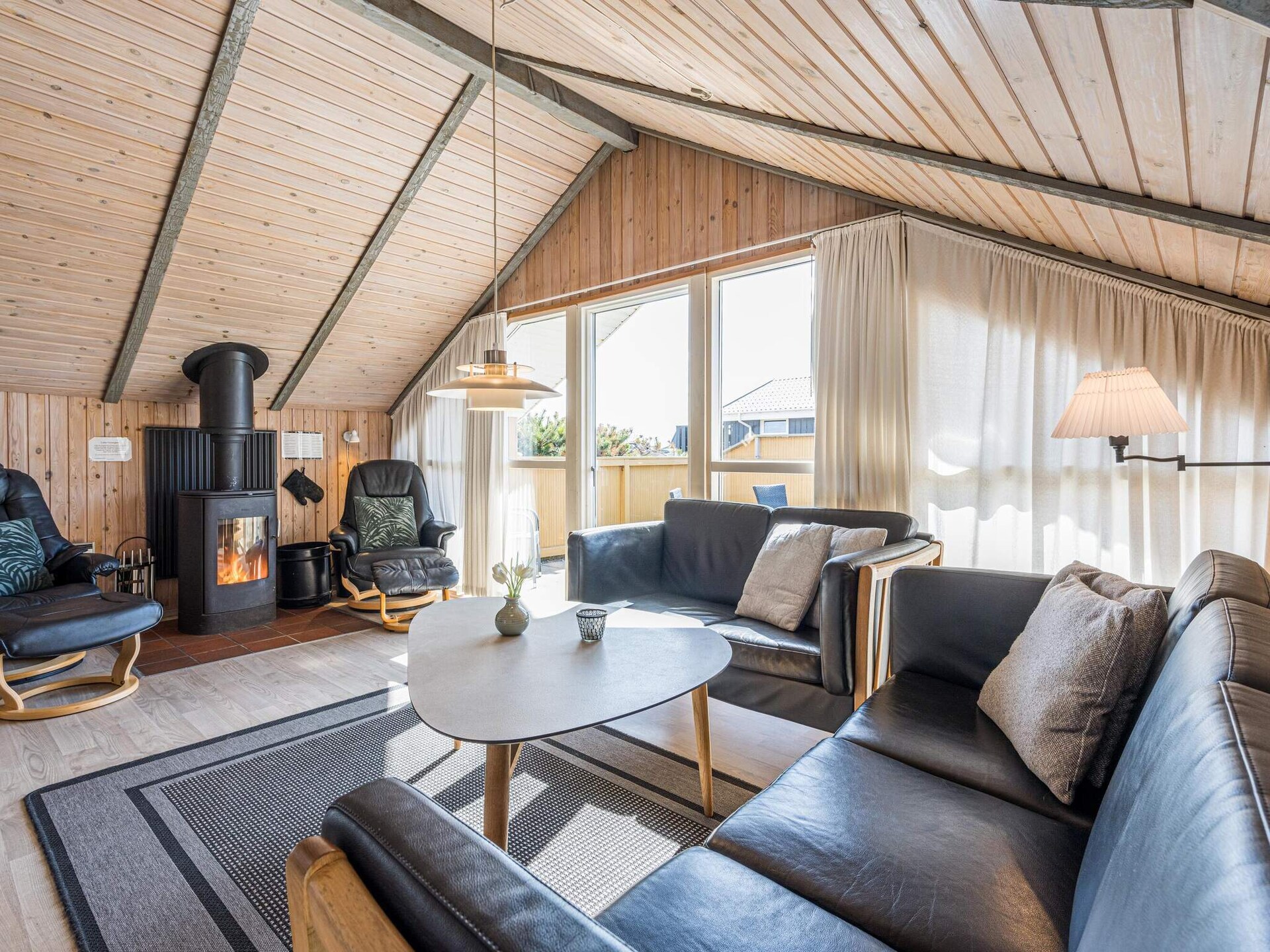 Licht vakantiehuis met sauna, uitzicht op de Ringkøbing Fjord en op 600m van zee - foto 22