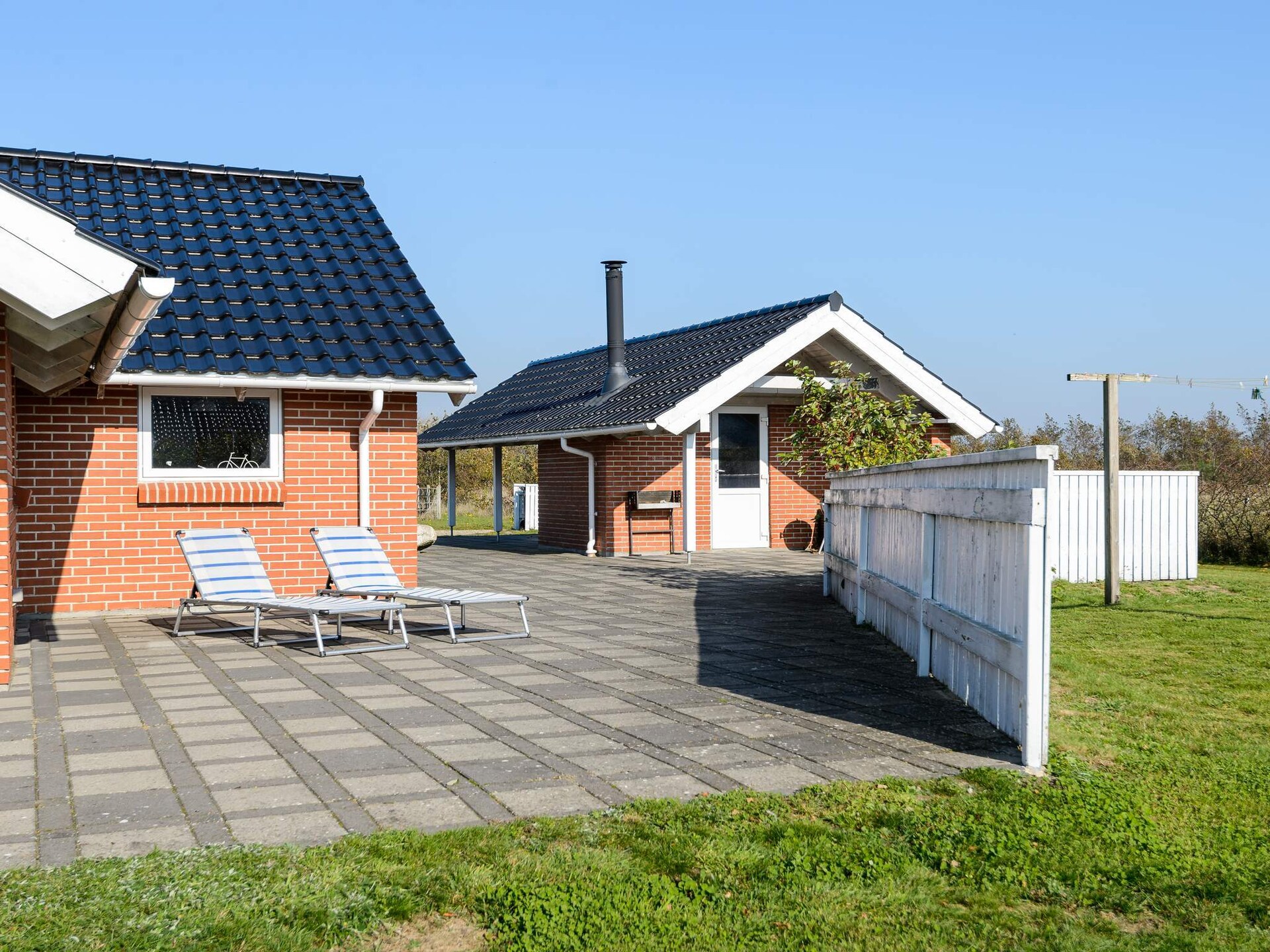Ruim stenen vakantiehuis bij Tarm met whirlpool, sauna en grote tuin - foto 2