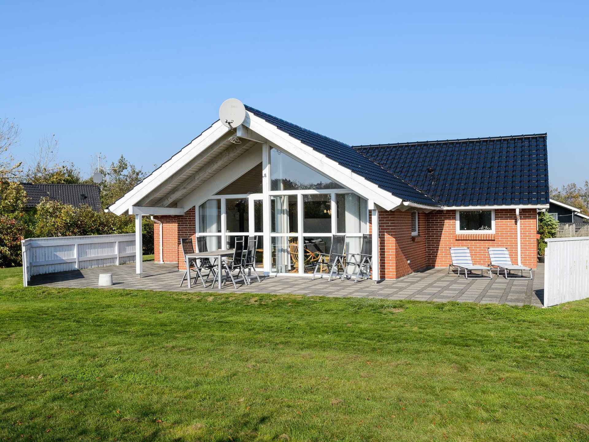 Ruim stenen vakantiehuis bij Tarm met whirlpool, sauna en grote tuin - foto 5